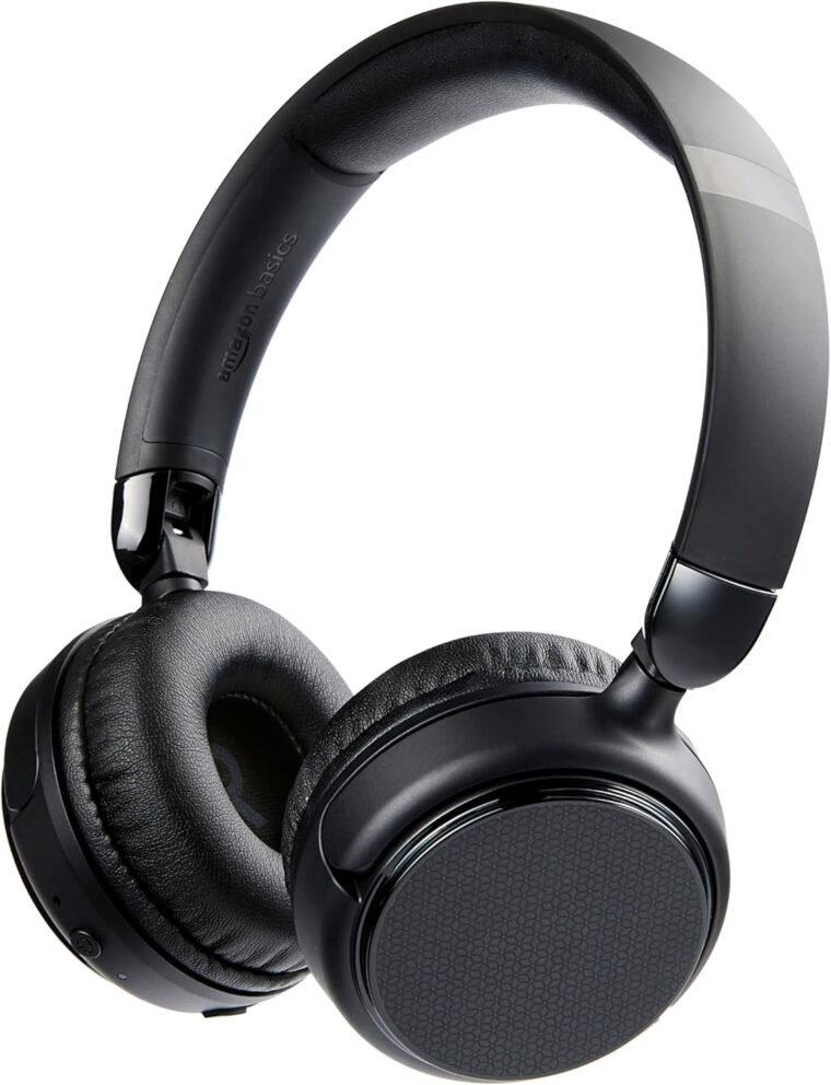 Amazon Basics Wireless Headphones: 35H Playtime & Travel Friendly! - Image 2