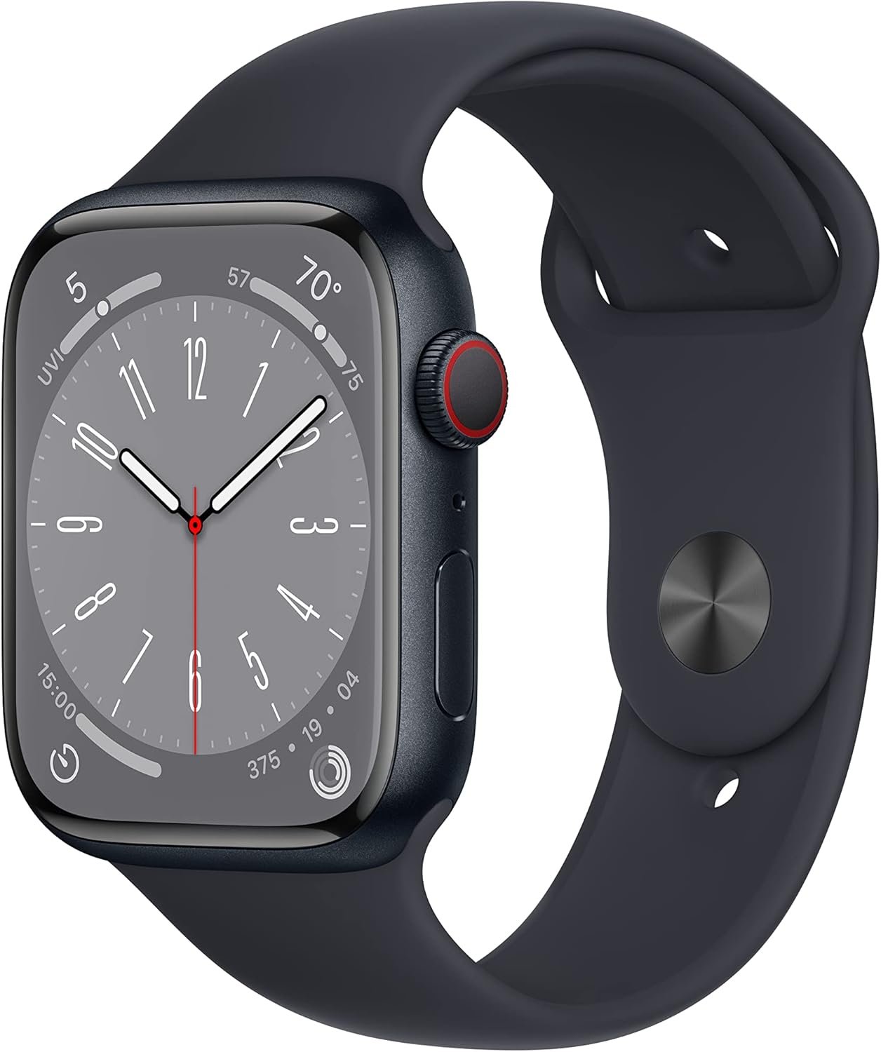Apple Watch Series 8: Midnight GPS + Cellular - Renewed Deal! - Image 2