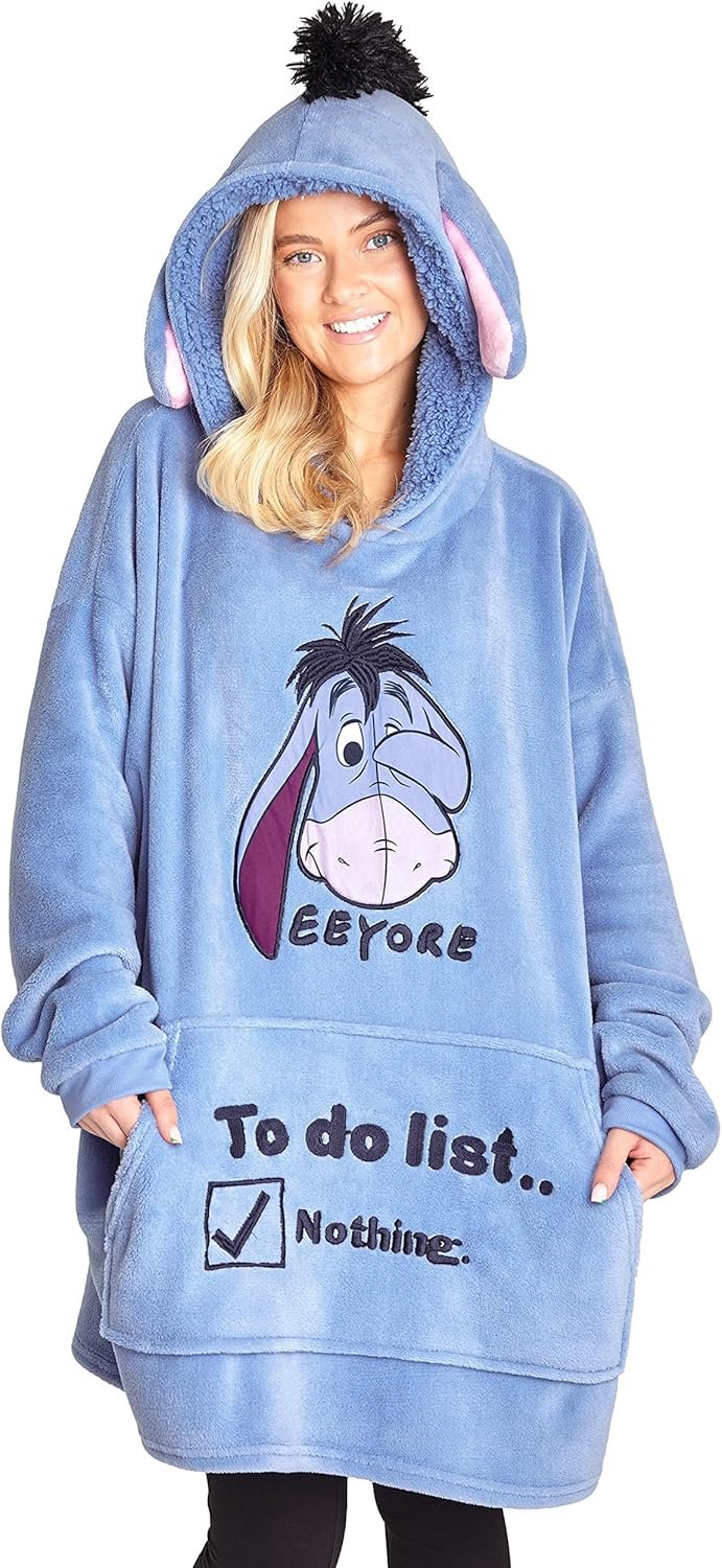 Cozy Disney Stitch Blanket Hoodie: Perfect Fleece Gift! - Image 2