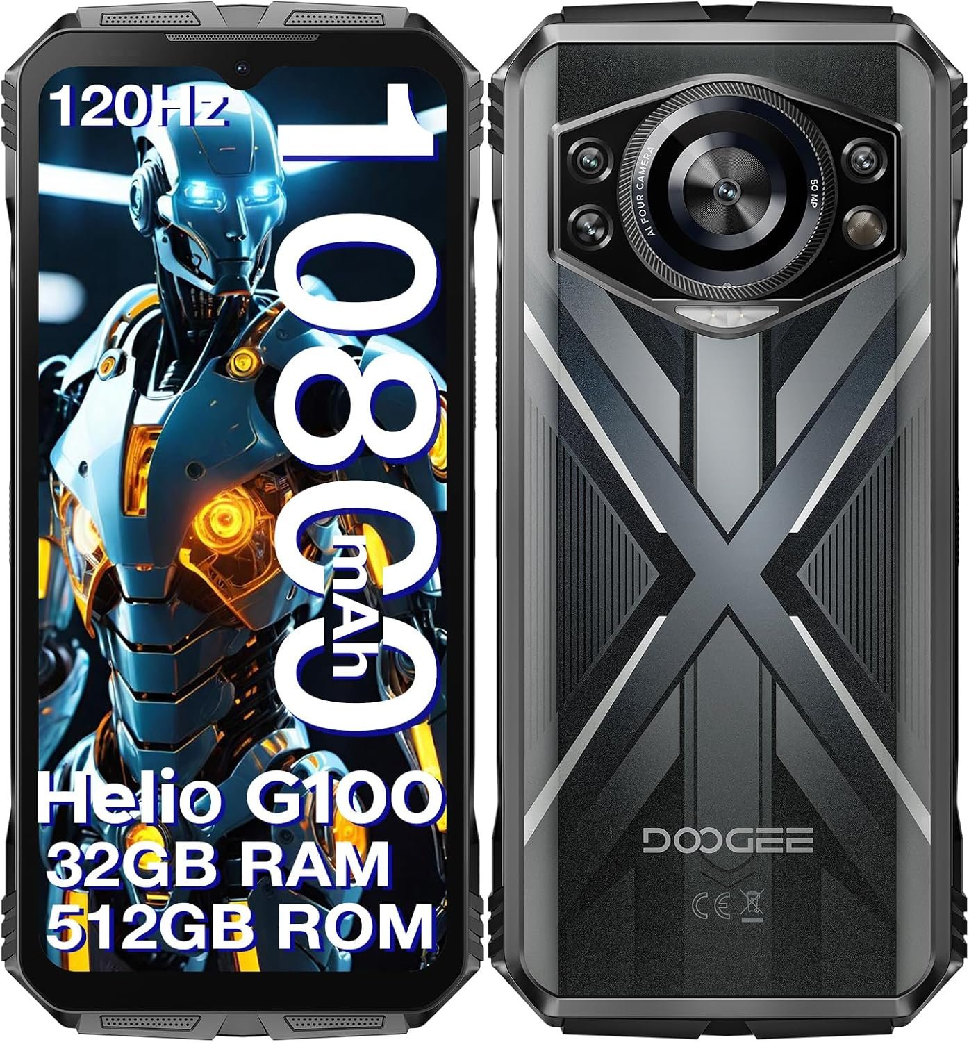 DOOGEE S Cyber Pro: Rugged Powerhouse with 10800mAh Battery! - Image 2