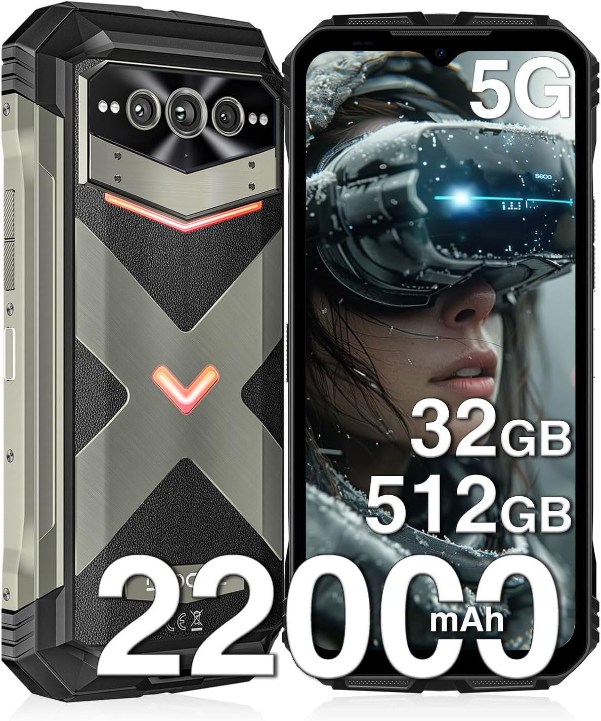 DOOGEE V Max Pro 5G: Ultimate Rugged Phone with 22,000mAh! - Image 2