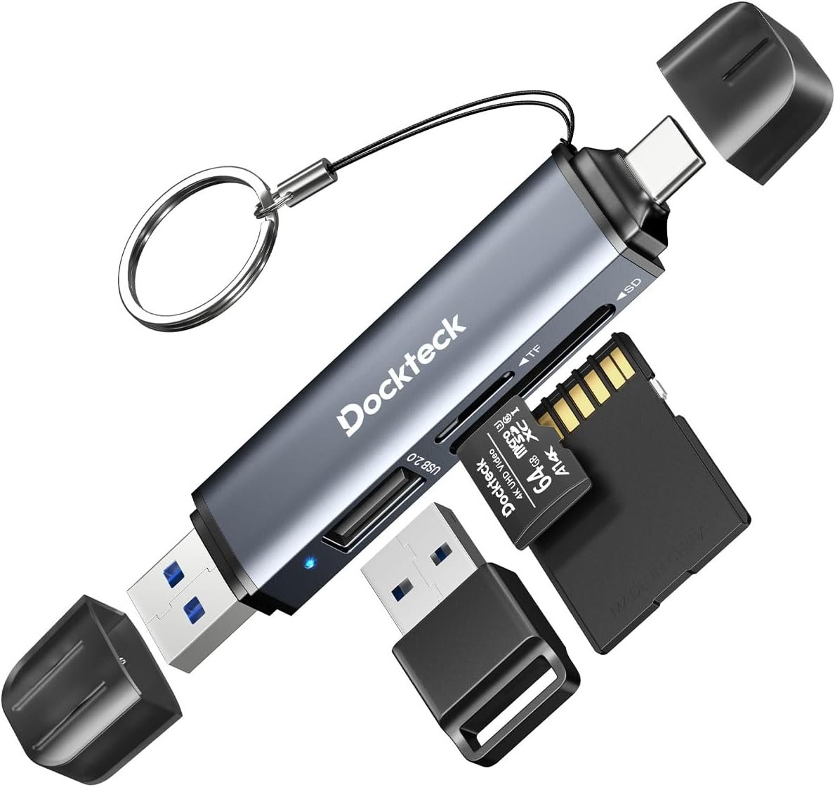 Dockteck SD Card Reader: 5G USB3.0 Speed & OTG Support! - Image 2