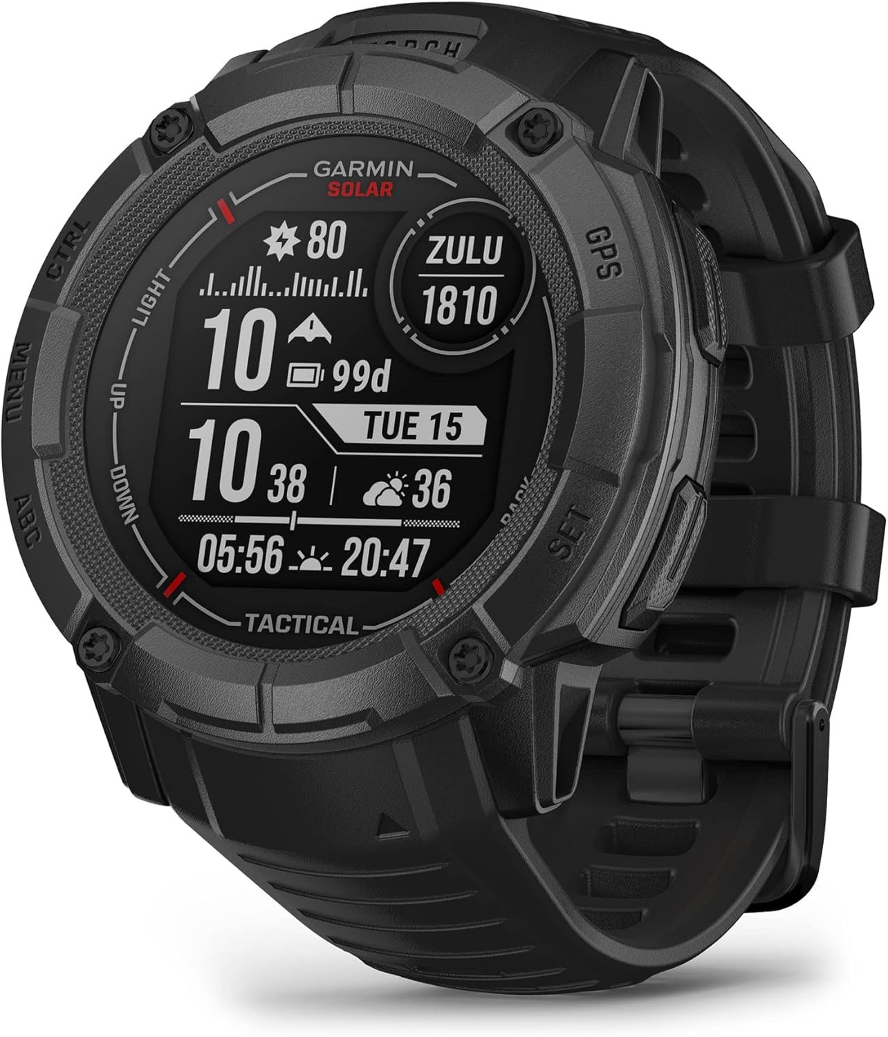 Garmin Instinct 2X Solar: Rugged Tactical GPS Smartwatch! - Image 2