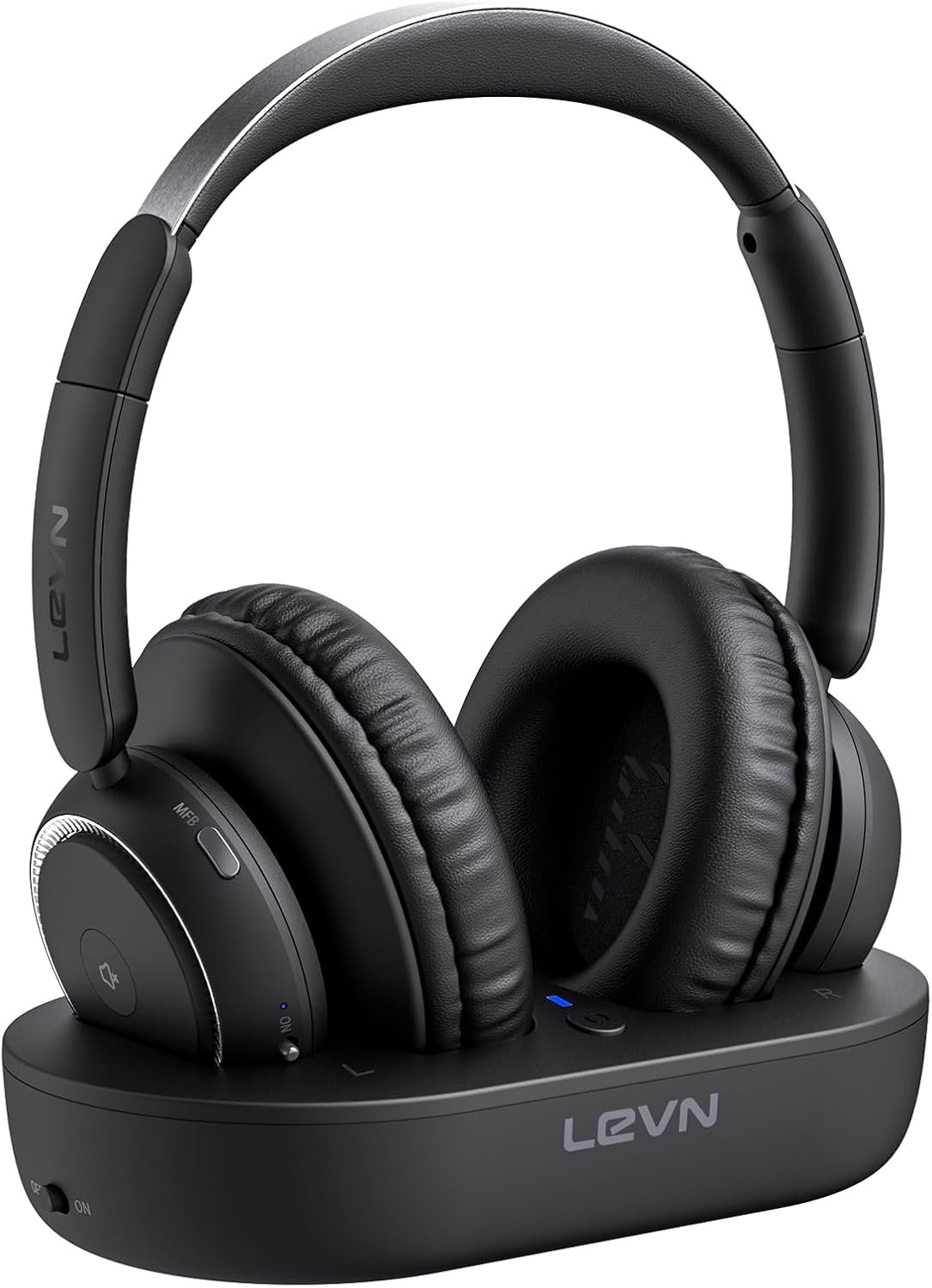 LEVN Wireless Headphones: Seamless TV Watching for Seniors! - Image 2