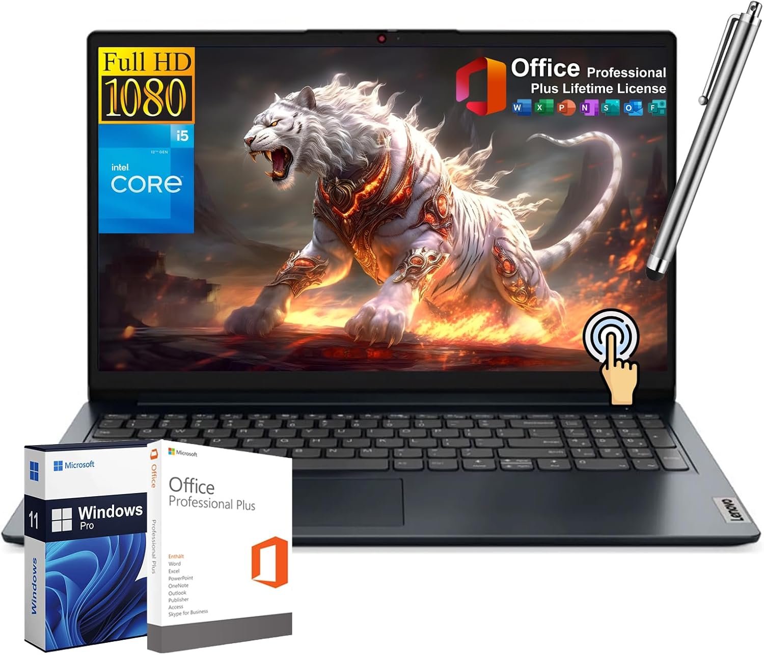 Lenovo IdeaPad: 15.6" Touchscreen, 24GB RAM, Lifetime Office! - Image 2