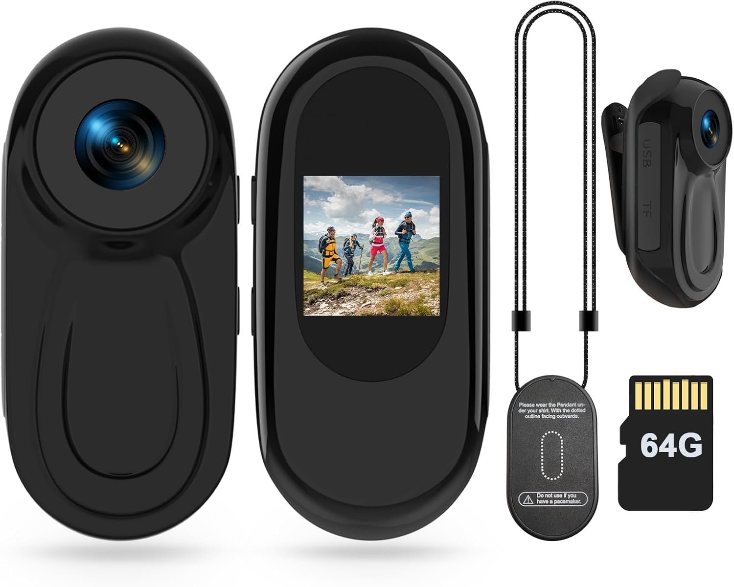 Mini Body Camera HD 1080P: Capture Life's Adventures Anywhere! - Image 2
