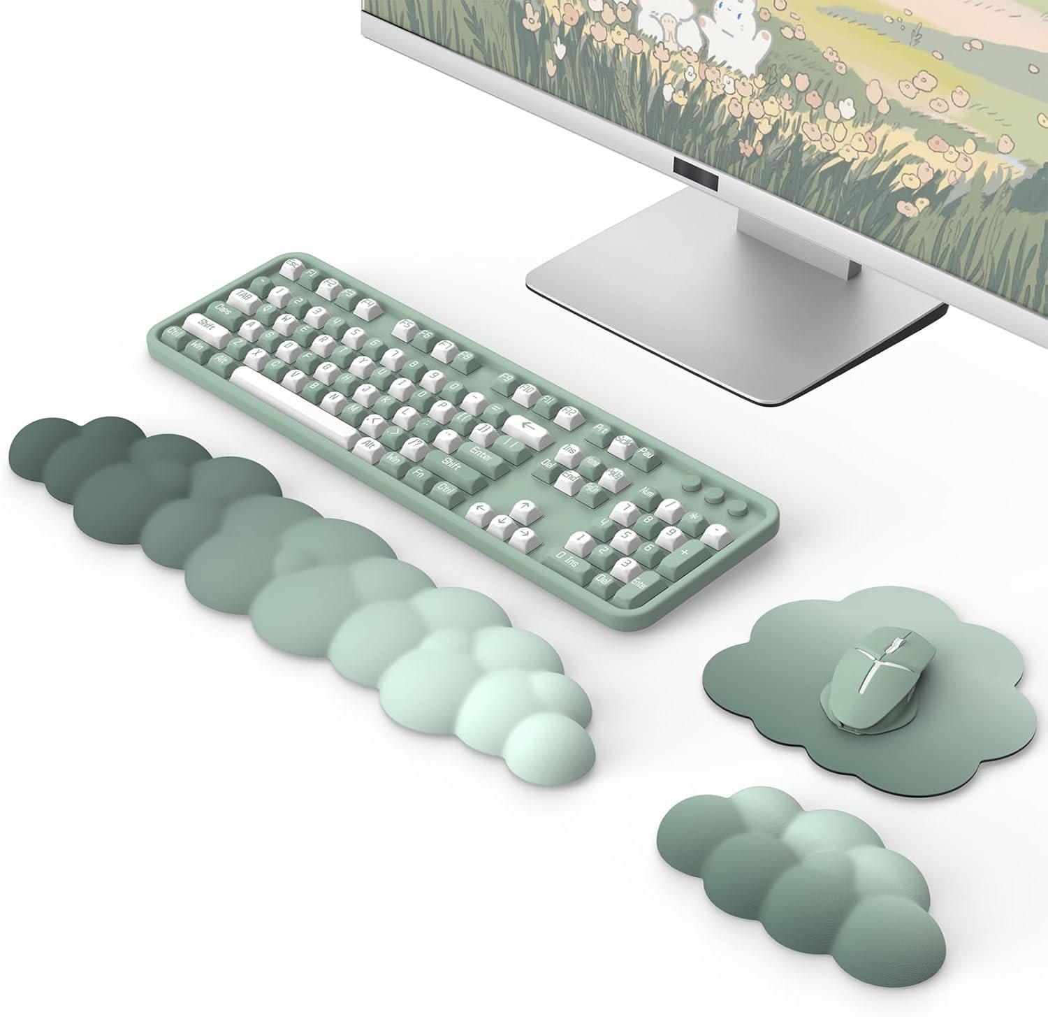 MoKo Cloud Wrist Rest: Ergonomic Comfort for Work & Play! - Image 2