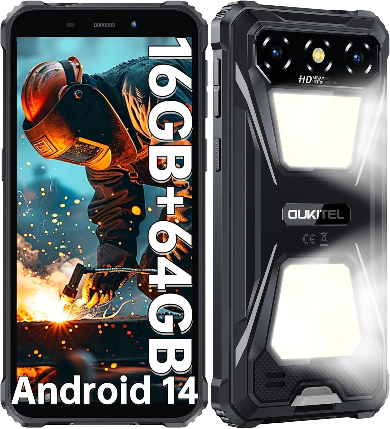 OUKITEL G5 Rugged Smartphone: Power, Durability & Style! - Image 2