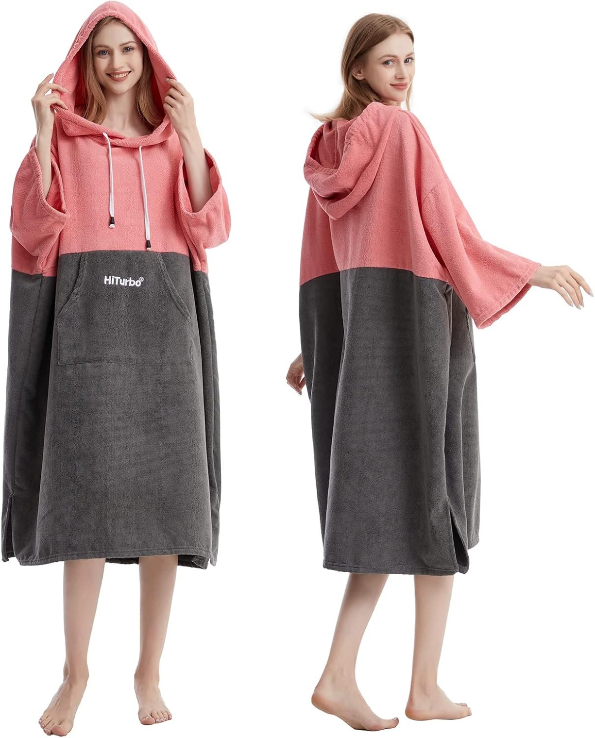 Quick-Dry Hiturbo Changing Robe: Perfect Surf Poncho! - Image 2
