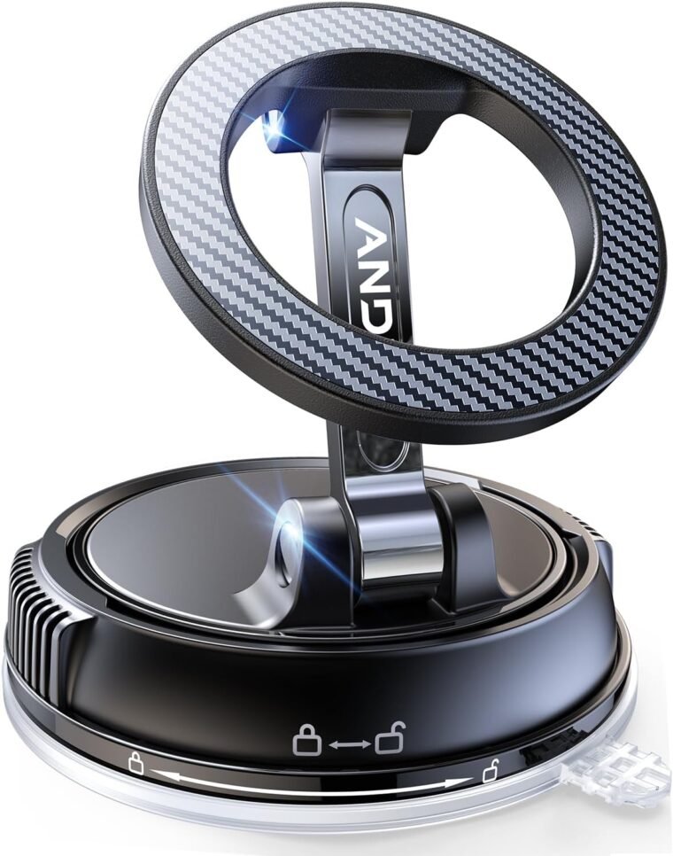 Ultimate Car Phone Holder for MagSafe: 2400gf Grip & 360° Flexibility! - Image 2