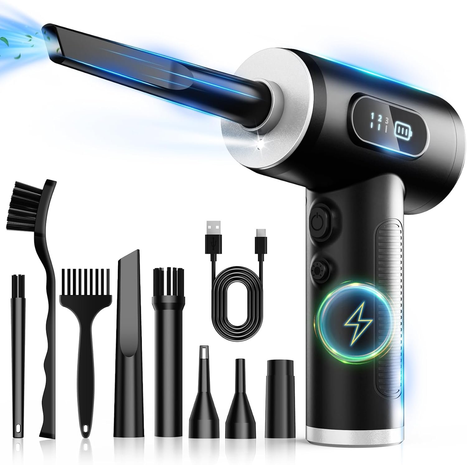 Ultimate Compressed Air Duster: 100k RPM & LED Light! - Image 2