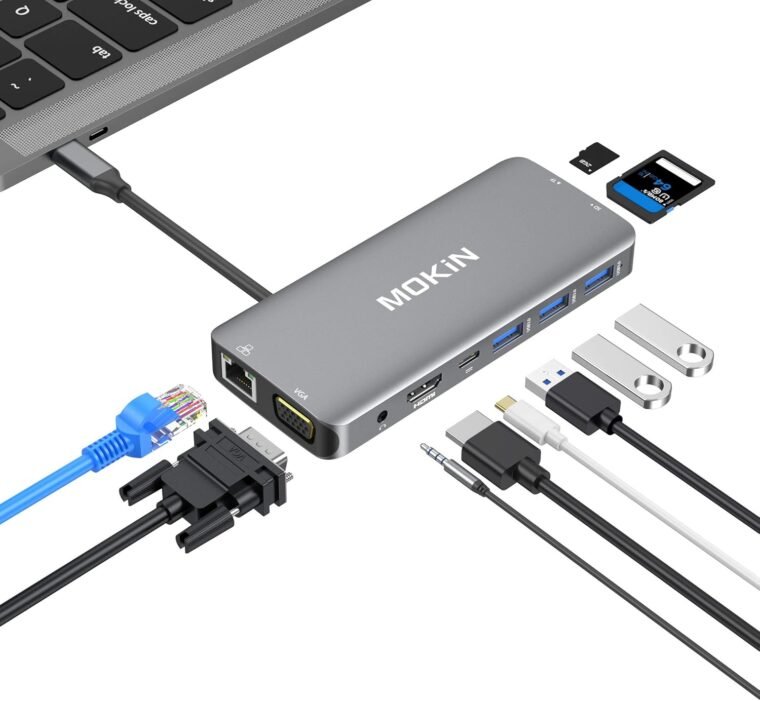 Ultimate USB C Hub: 10-in-1 Adapter for All Your Devices! - Image 2