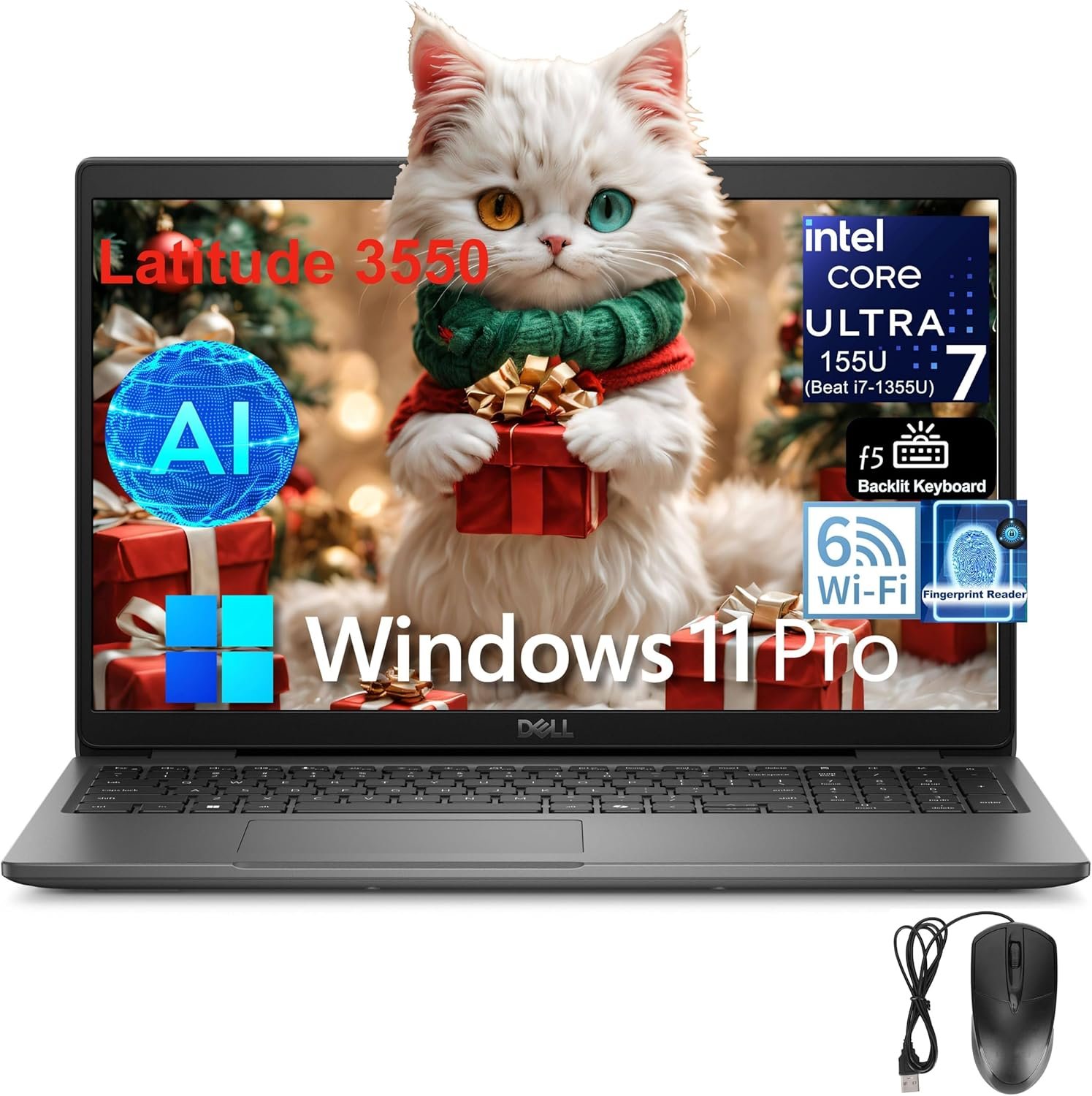 Unleash Power: Dell Latitude 3550 - 12-Core, 32GB, 1TB SSD! - Image 2