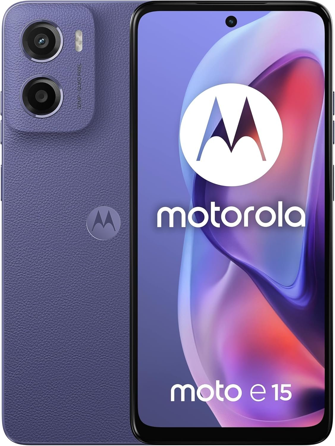 Unleash Style: Motorola Moto E15 64GB Dual-SIM - Lavender! - Image 2