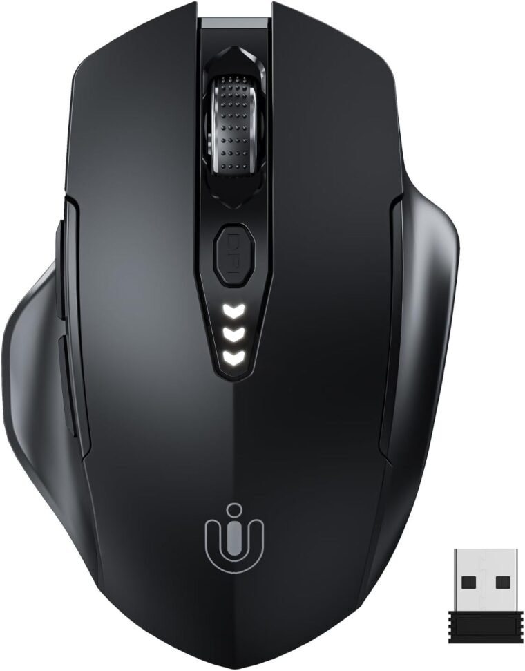 Upgrade Your Game: Ergonomic Wireless Mouse with 4 DPI Levels! - Image 2