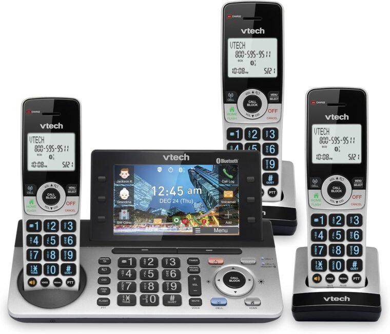 VTech IS8251-3: Smart Cordless Phone for Home Office Mastery! - Image 2