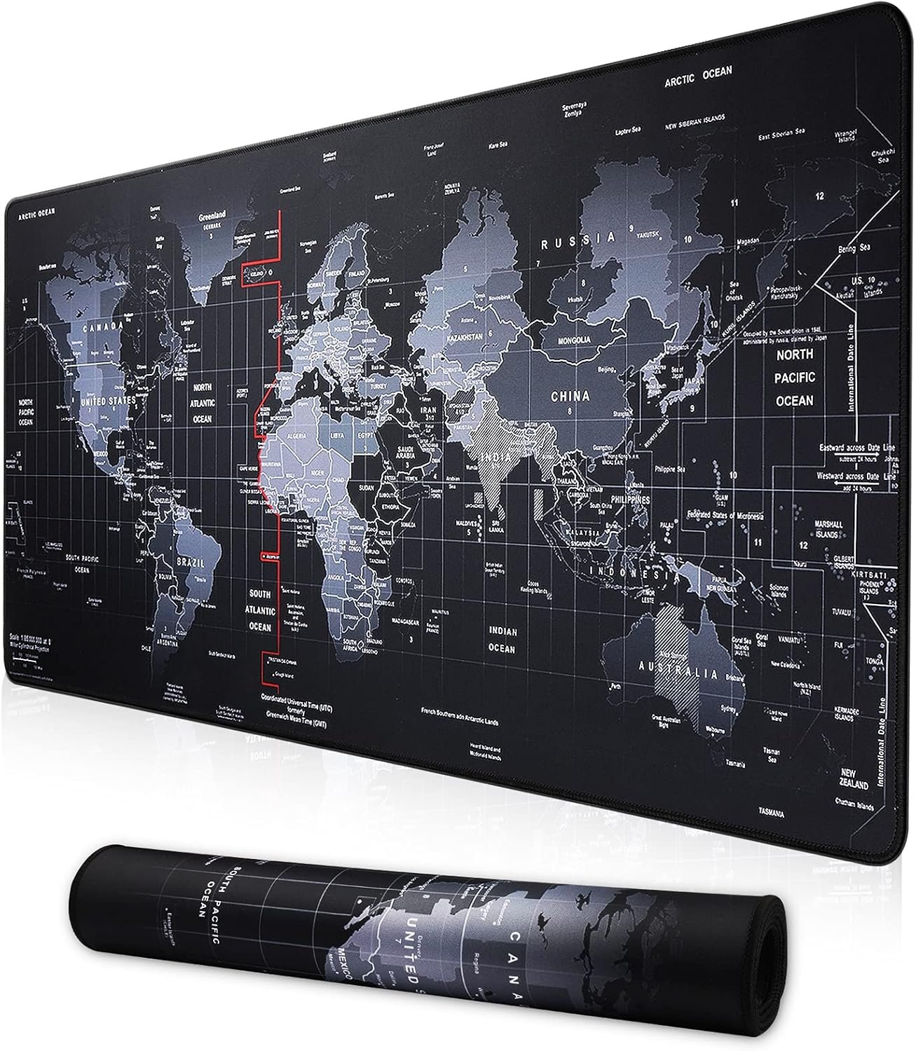 XXL Professional Mouse Pad: Epic Map Design for Gamers! - Image 2