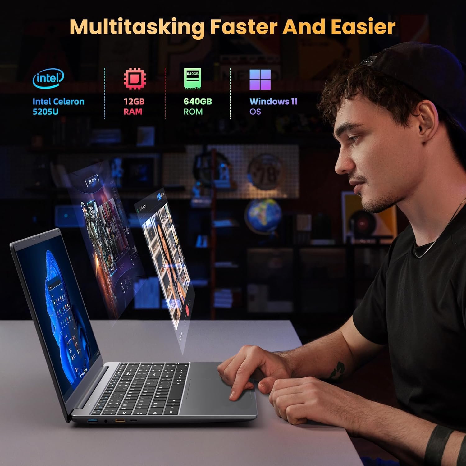Jumper Laptop: Power & Performance with 12GB RAM & SSD! - Image 4