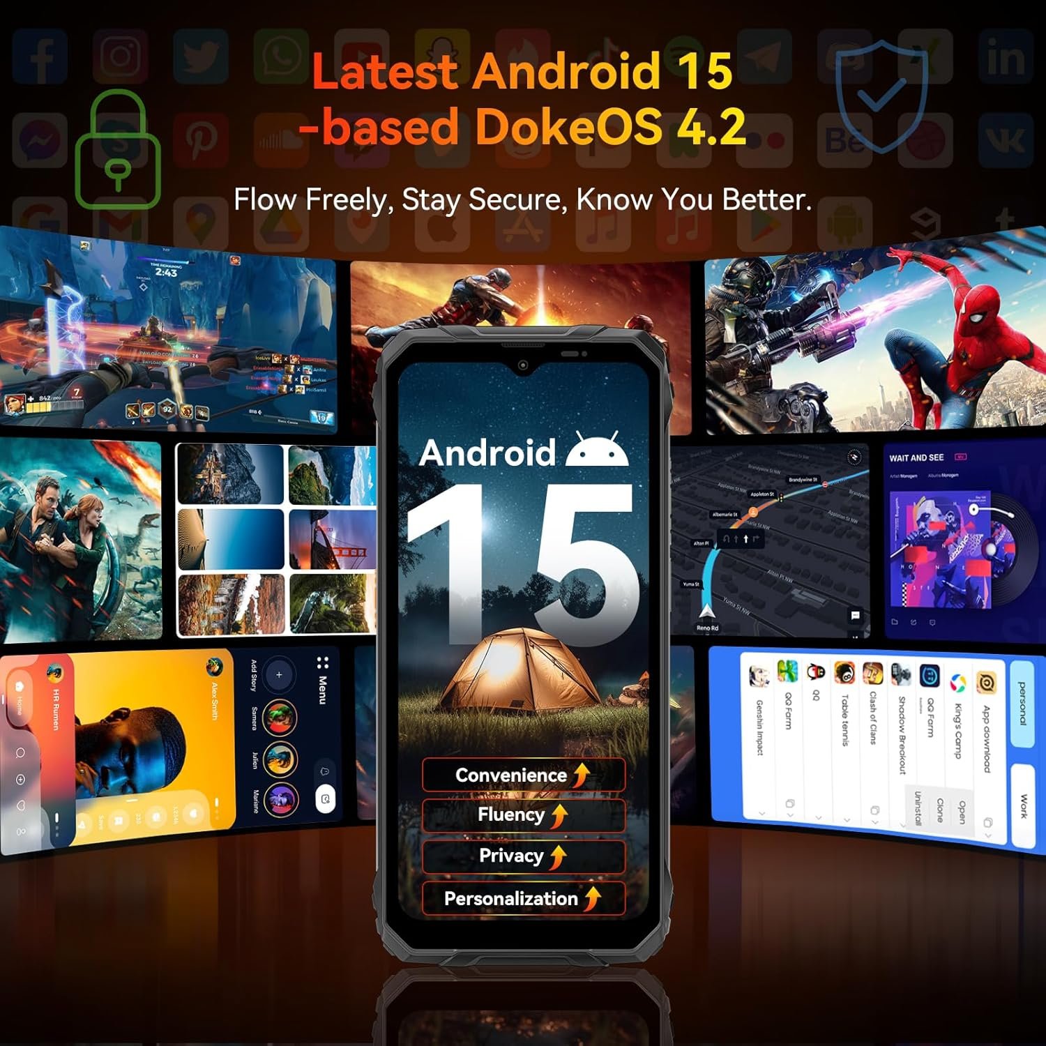 Unleash Adventure: Blackview Fort 1 Rugged Phone with 10,000mAh! - Image 3