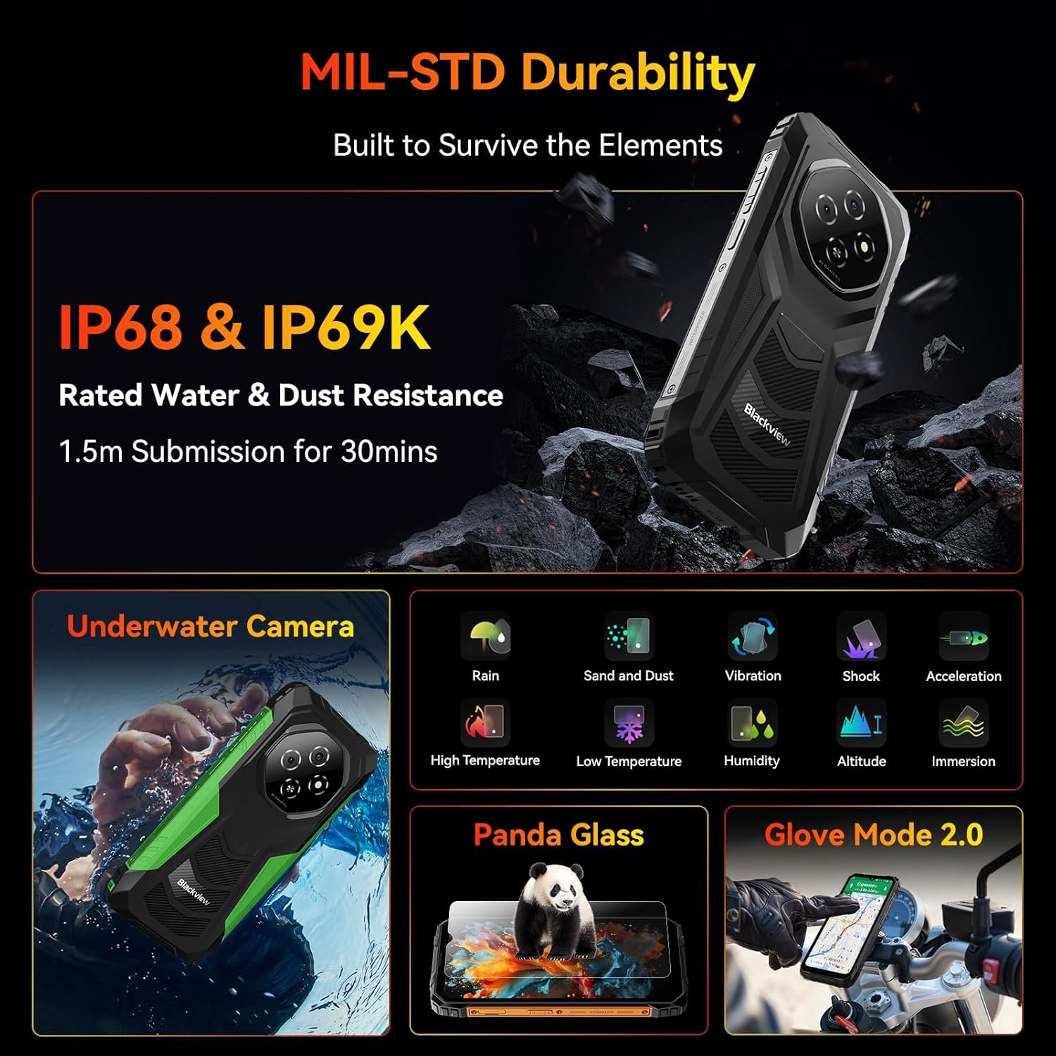 Unleash Adventure: Blackview Fort 1 Rugged Phone with 10,000mAh! - Image 5