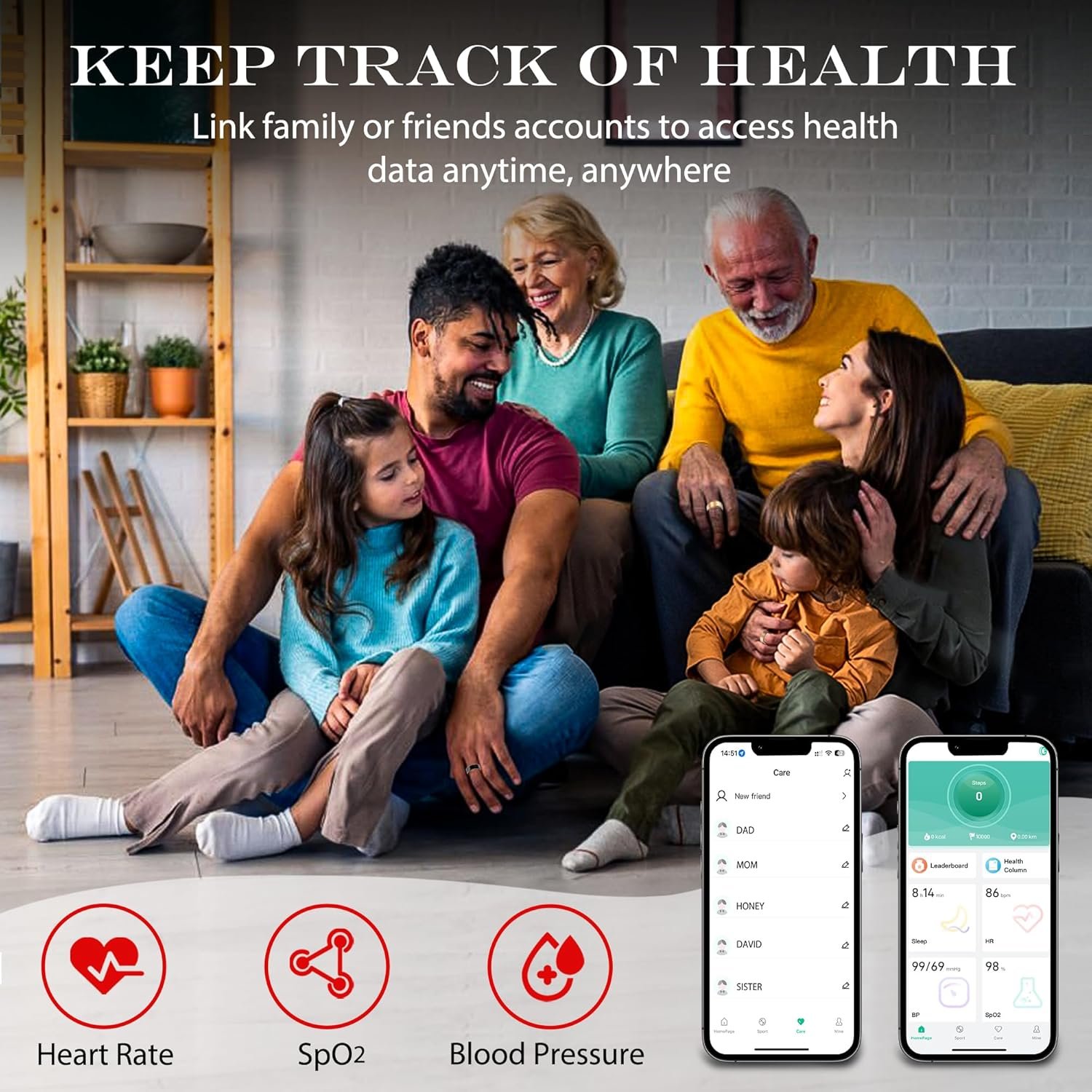 Ultimate Smart Health Ring: Track Fitness, Sleep & More! - Image 3
