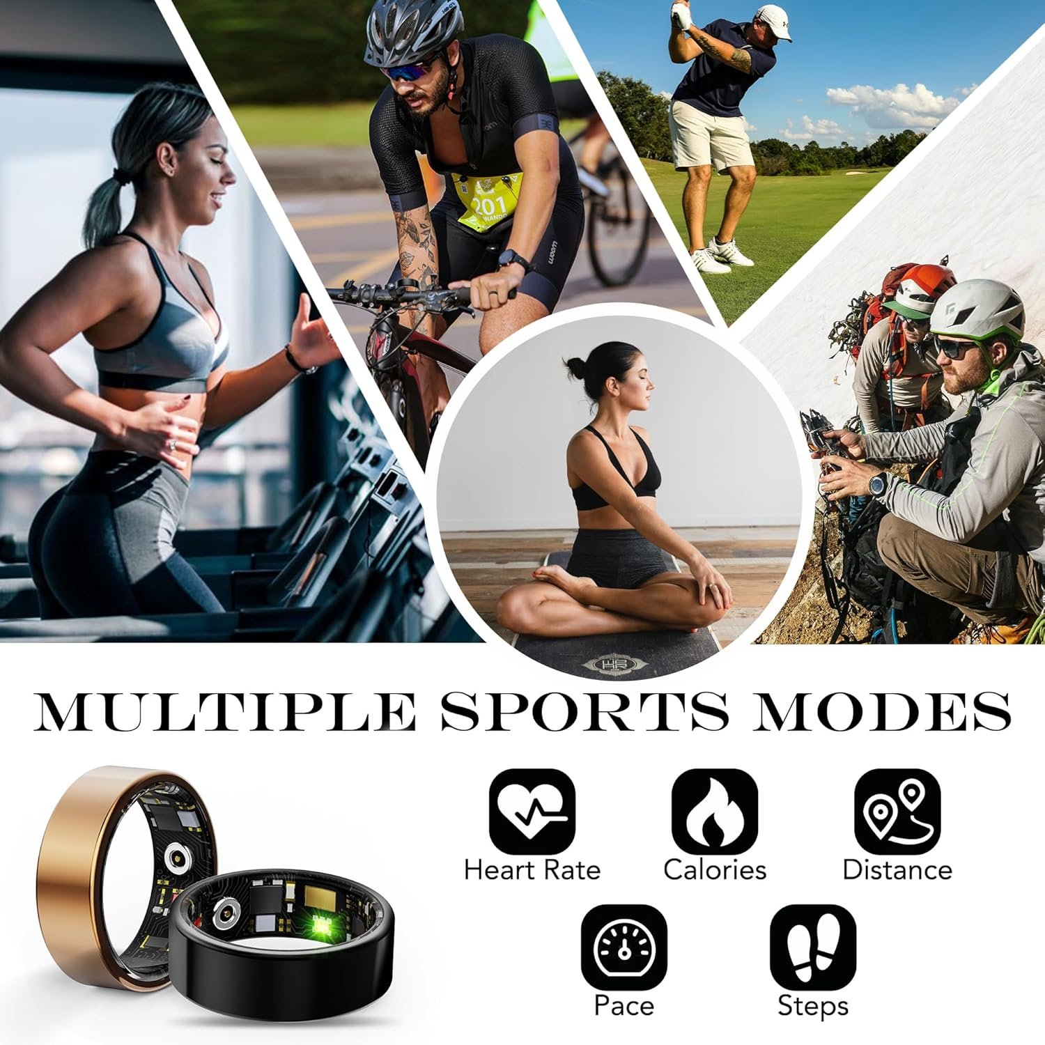 Ultimate Smart Health Ring: Track Fitness, Sleep & More! - Image 4