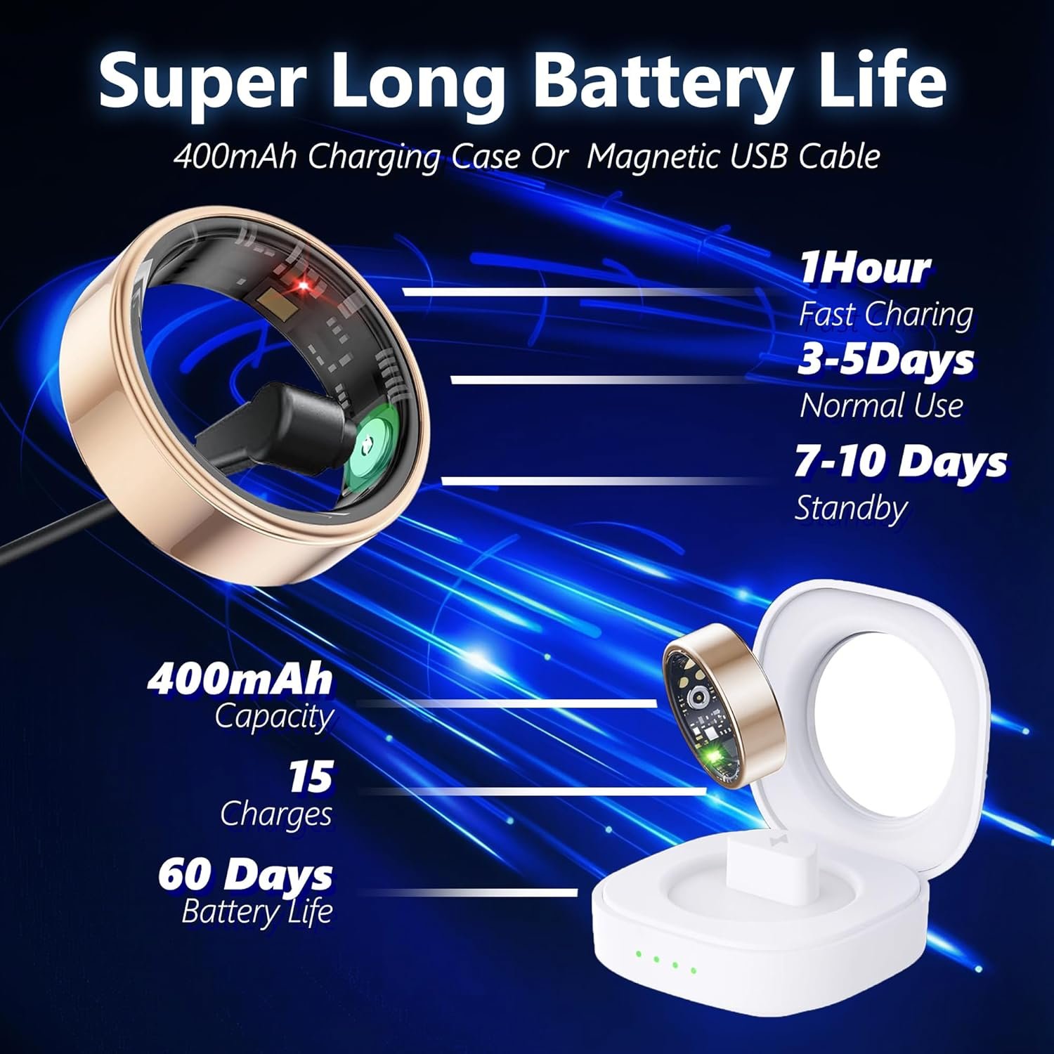 Ultimate Smart Health Ring: Track Fitness, Sleep & More! - Image 10