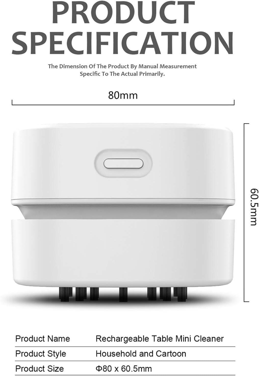 ODISTAR Mini Vacuum Cleaner: Cordless & 90min Power! - Image 3