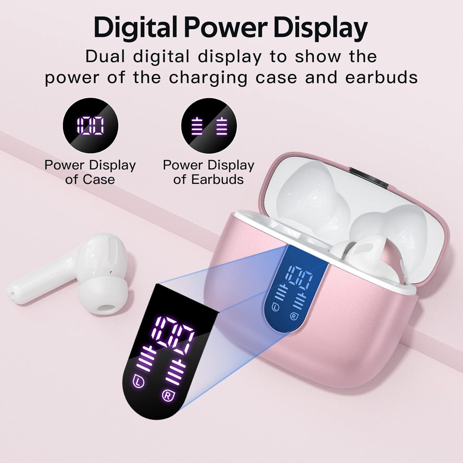 TAGRY True Wireless Earbuds: 60H Playback & IPX5 Waterproof! - Image 3