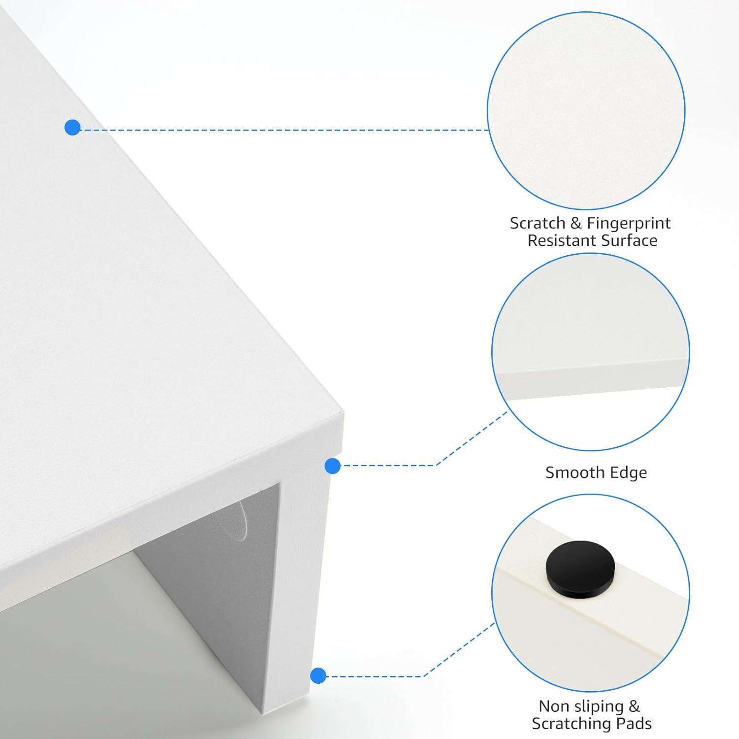 Revamp Your Workspace: Dual Monitor Stand Riser + Smartphone Holder - Image 6