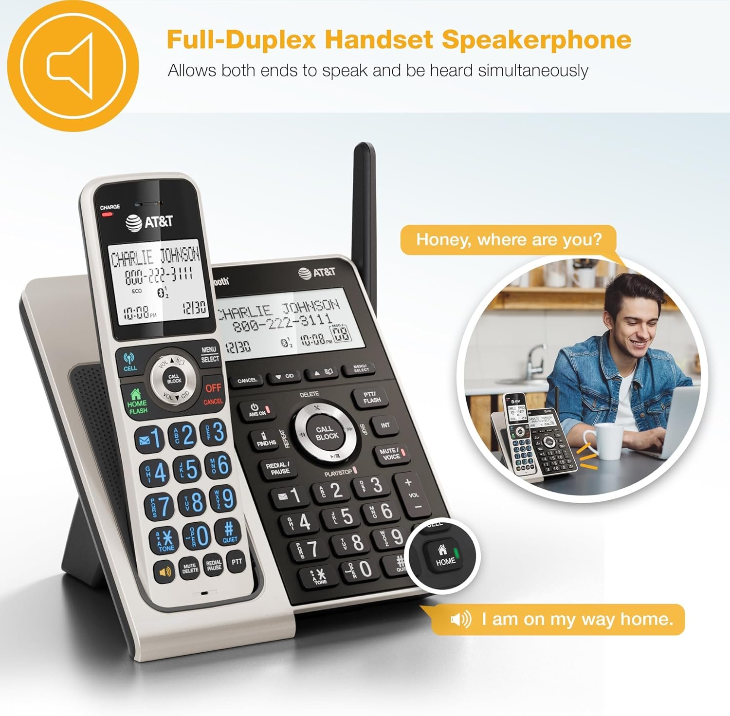 Upgrade Your Home: AT&T BL3107-4 Cordless Phone with Bluetooth! - Image 9