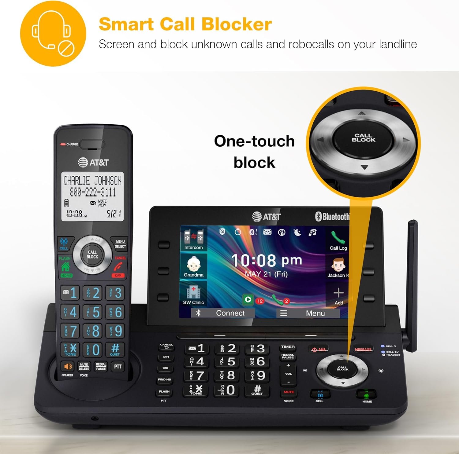 Upgrade Your Home with AT&T 5-Handset Cordless Phone! - Image 9