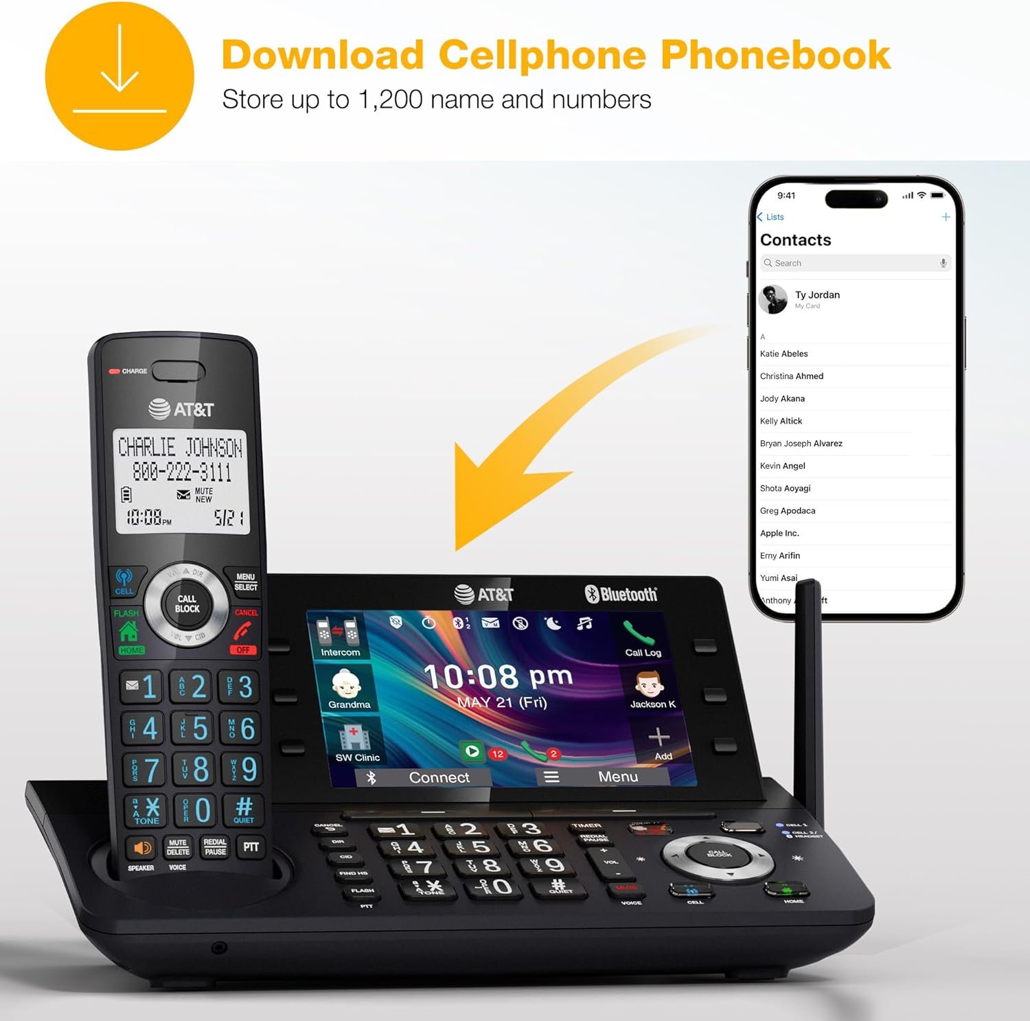 Upgrade Your Home with AT&T 5-Handset Cordless Phone! - Image 10