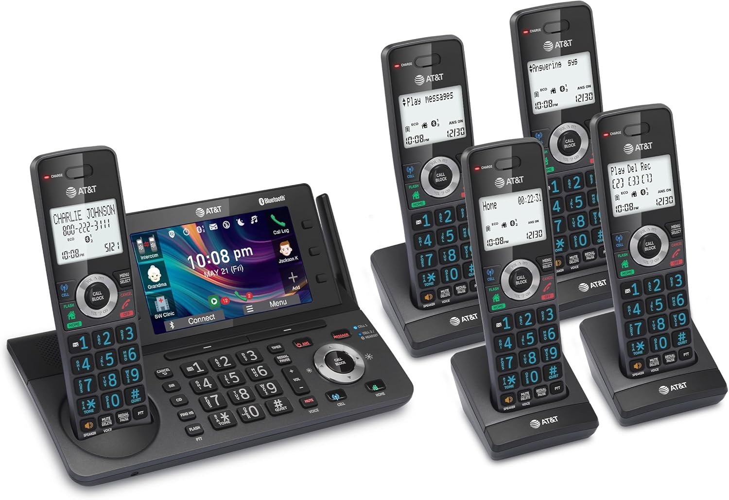 Upgrade Your Home with AT&T 5-Handset Cordless Phone! - Image 13
