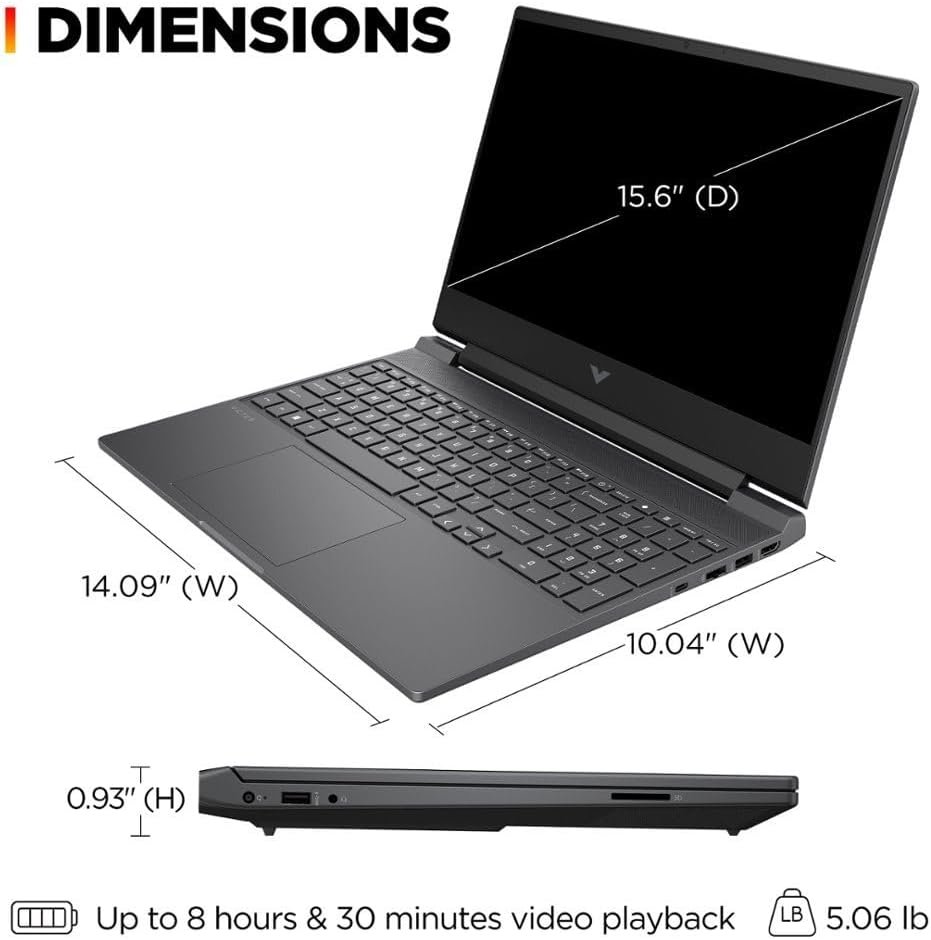 Unleash Power: HP Victus 15.6" Gaming Laptop - 144Hz FHD! - Image 6