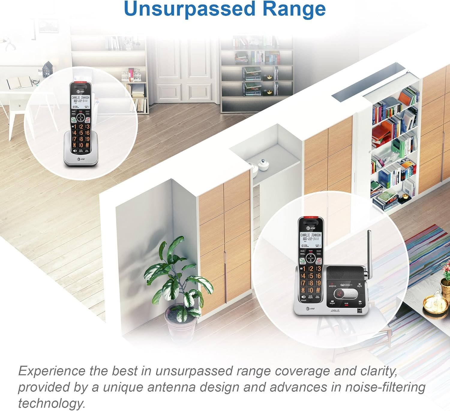 Stay Connected: AT&T BL102-5 Cordless Phone with Features! - Image 6