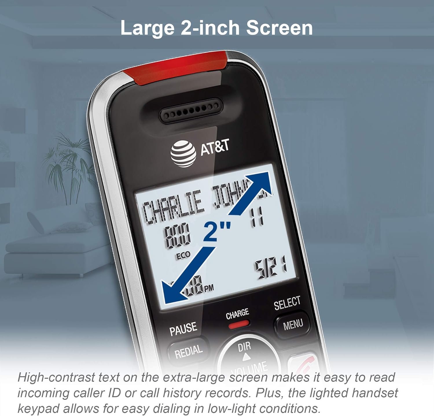 Stay Connected: AT&T BL102-5 Cordless Phone with Features! - Image 10