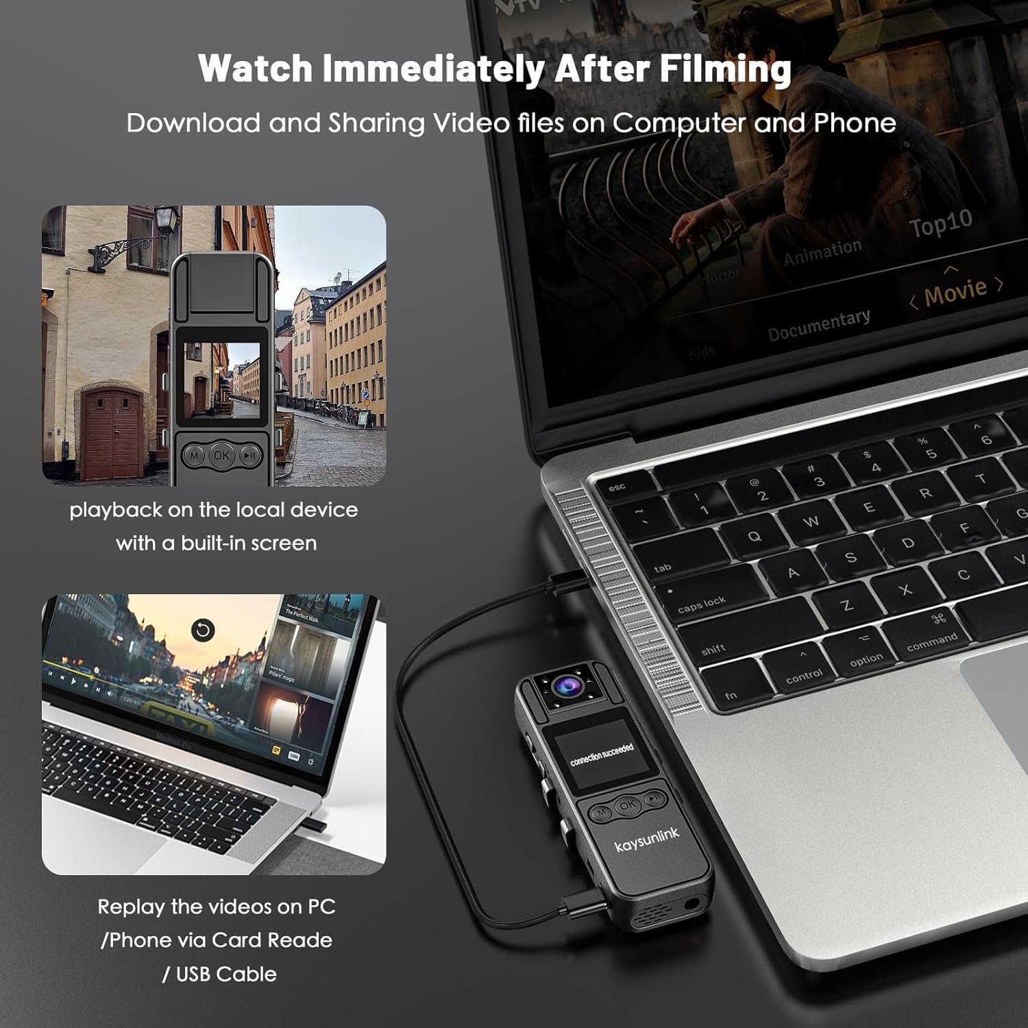 1080P Body Camera: Compact, Durable & Action-Ready Cam! - Image 7