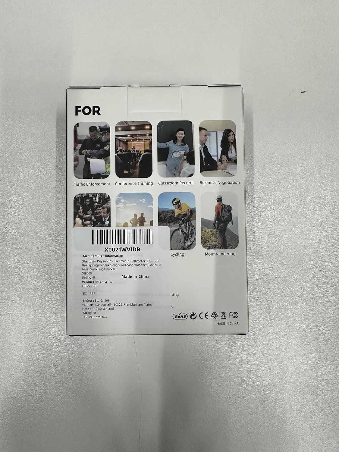 1080P Body Camera: Compact, Durable & Action-Ready Cam! - Image 9