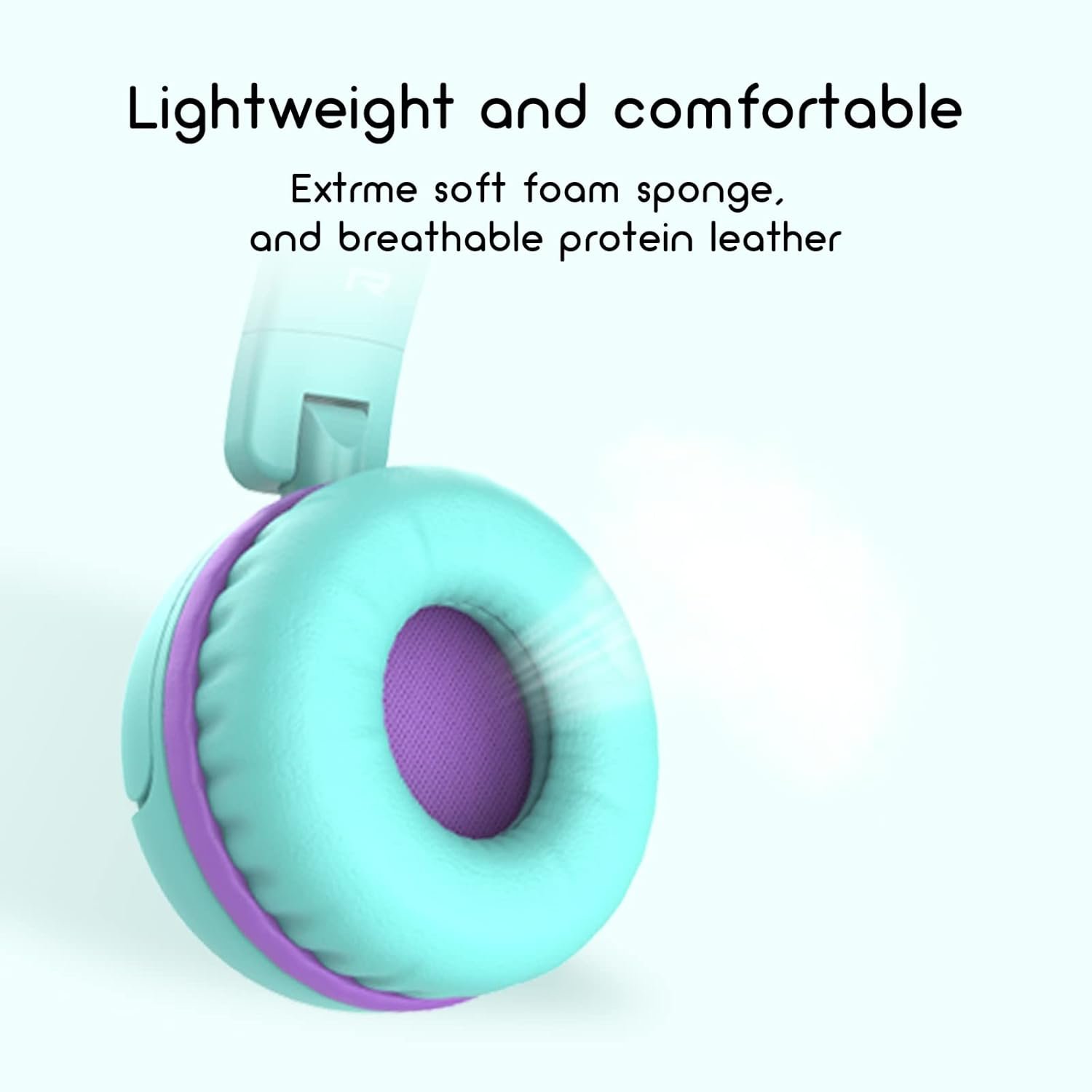 V1 Kids Headphones: Tangle-Free Fun for School & Travel! - Image 5