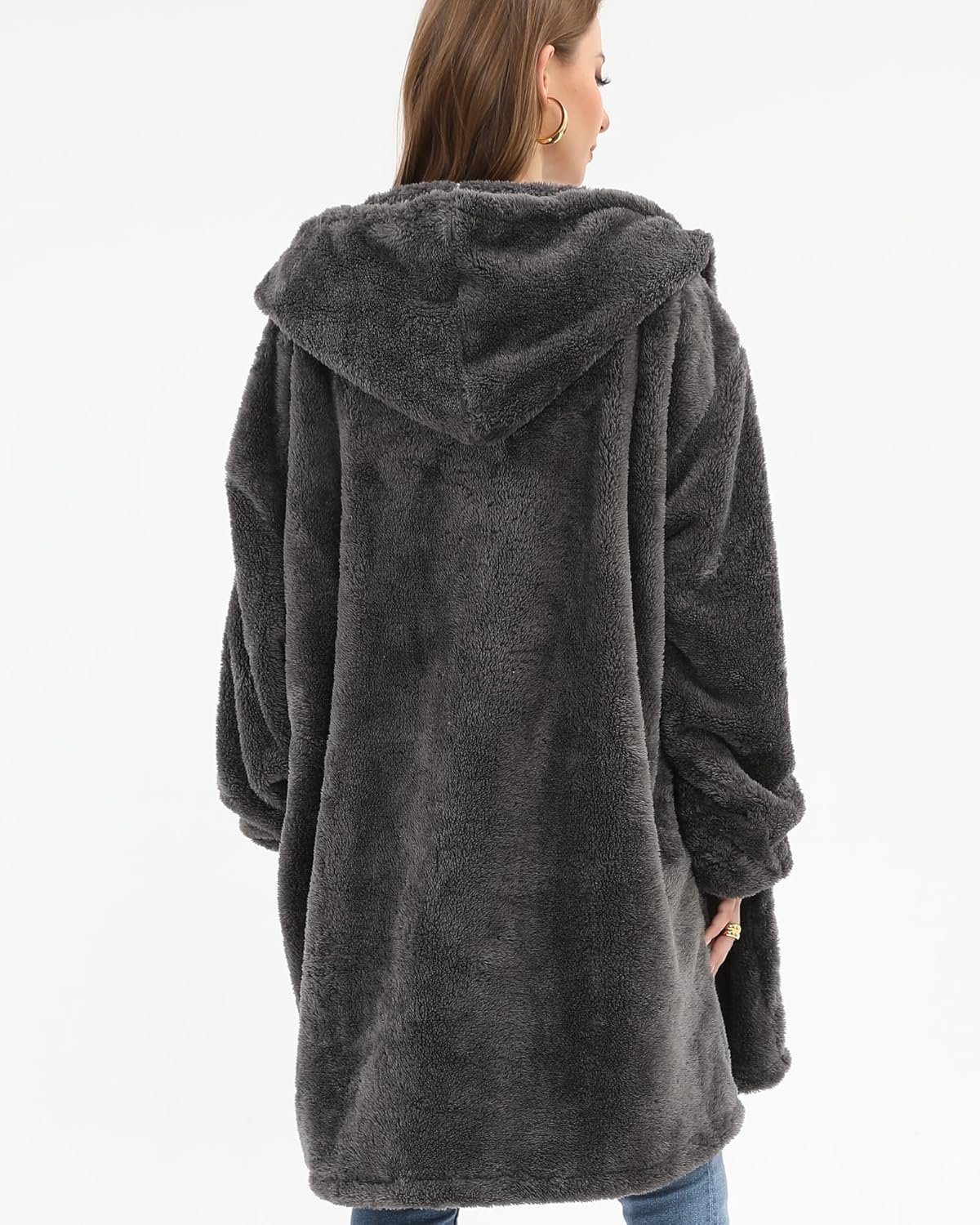 Cozy Up with Argstar Oversized Fleece Blanket Hoodie! - Image 6