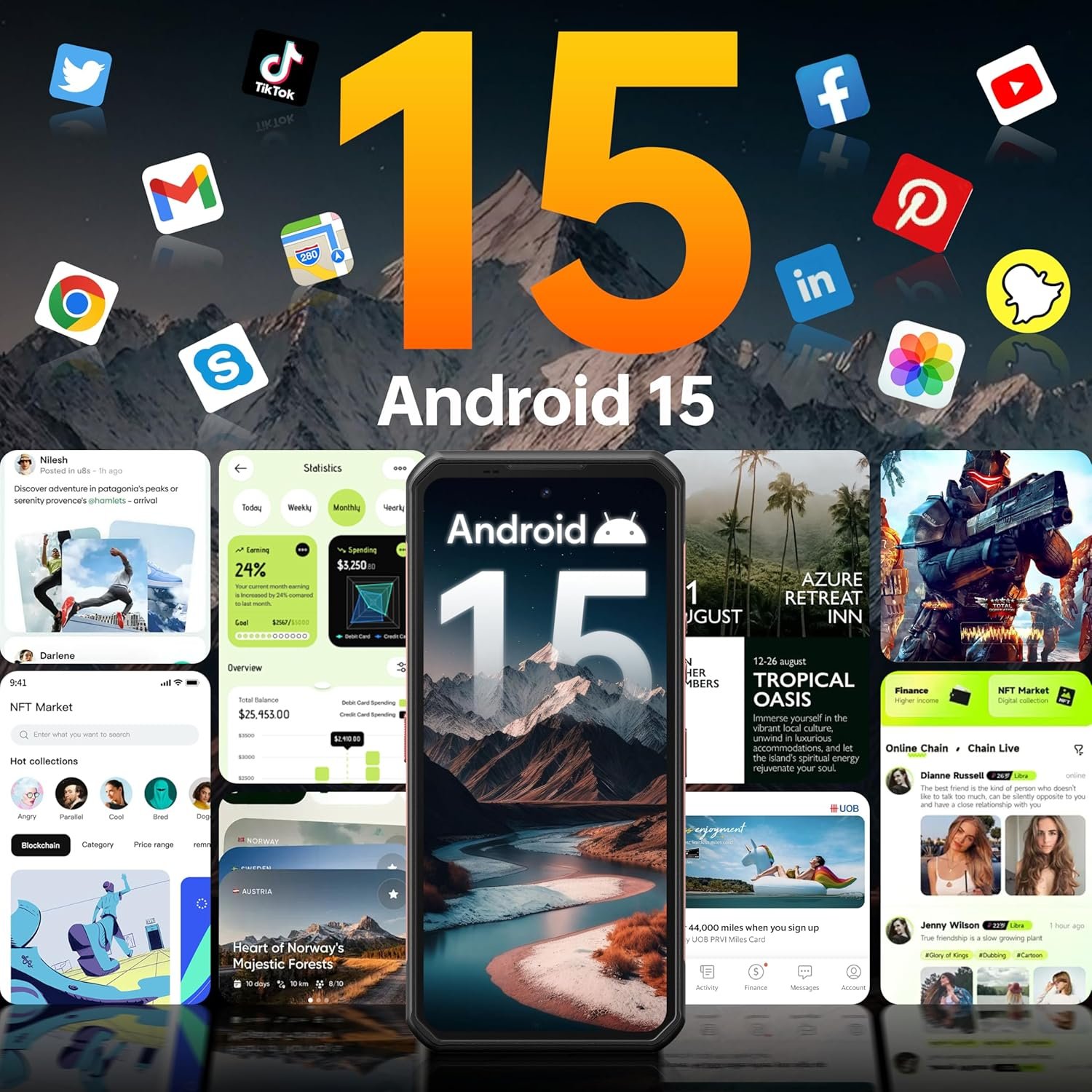 OUKITEL WP300: Ultimate 5G Rugged Phone with Massive Battery! - Image 7