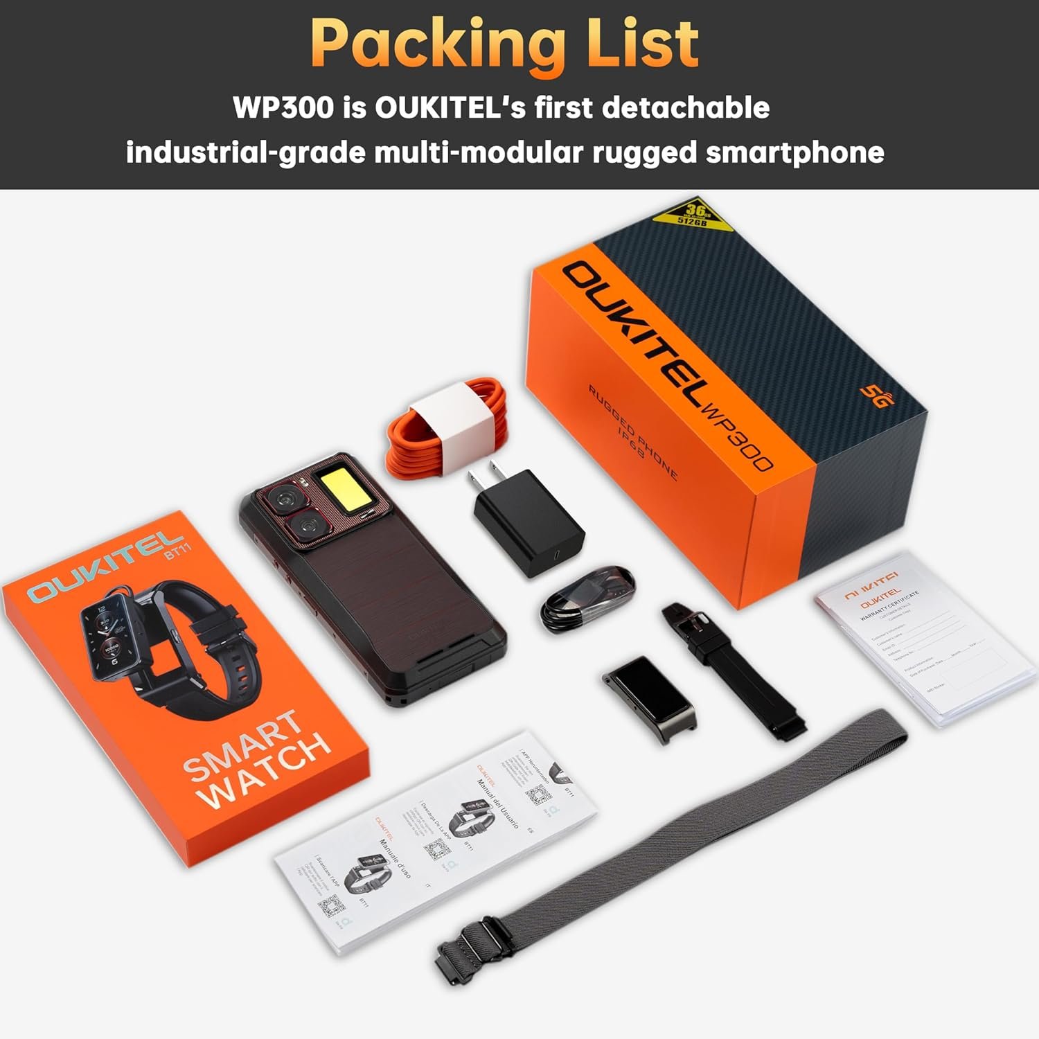 OUKITEL WP300: Ultimate 5G Rugged Phone with Massive Battery! - Image 9