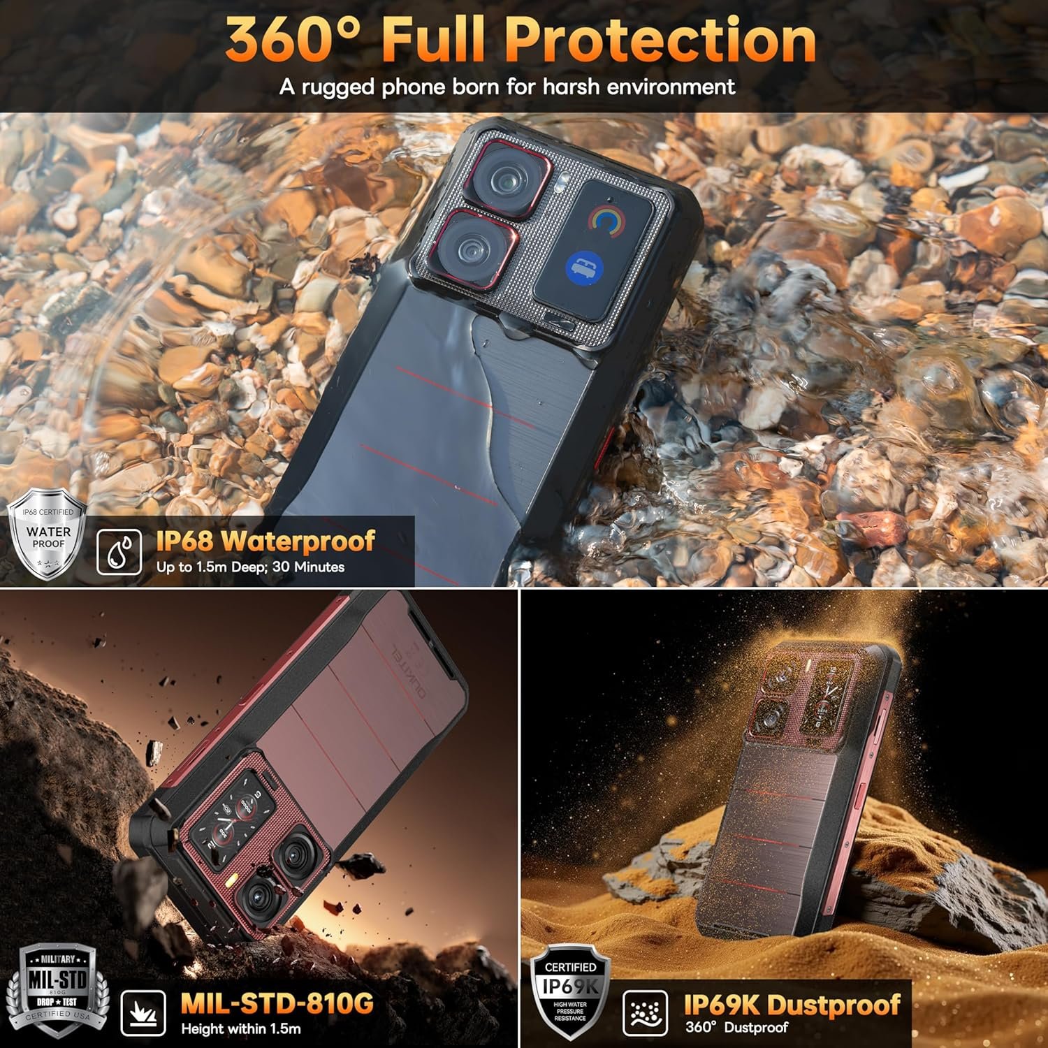 OUKITEL WP300: Ultimate 5G Rugged Phone with Massive Battery! - Image 10