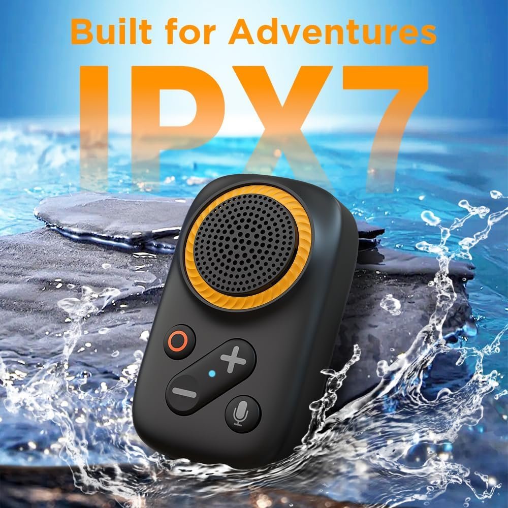 Clip-On Bluetooth Speaker: Hands-Free Calls & 15H Playtime! - Image 7