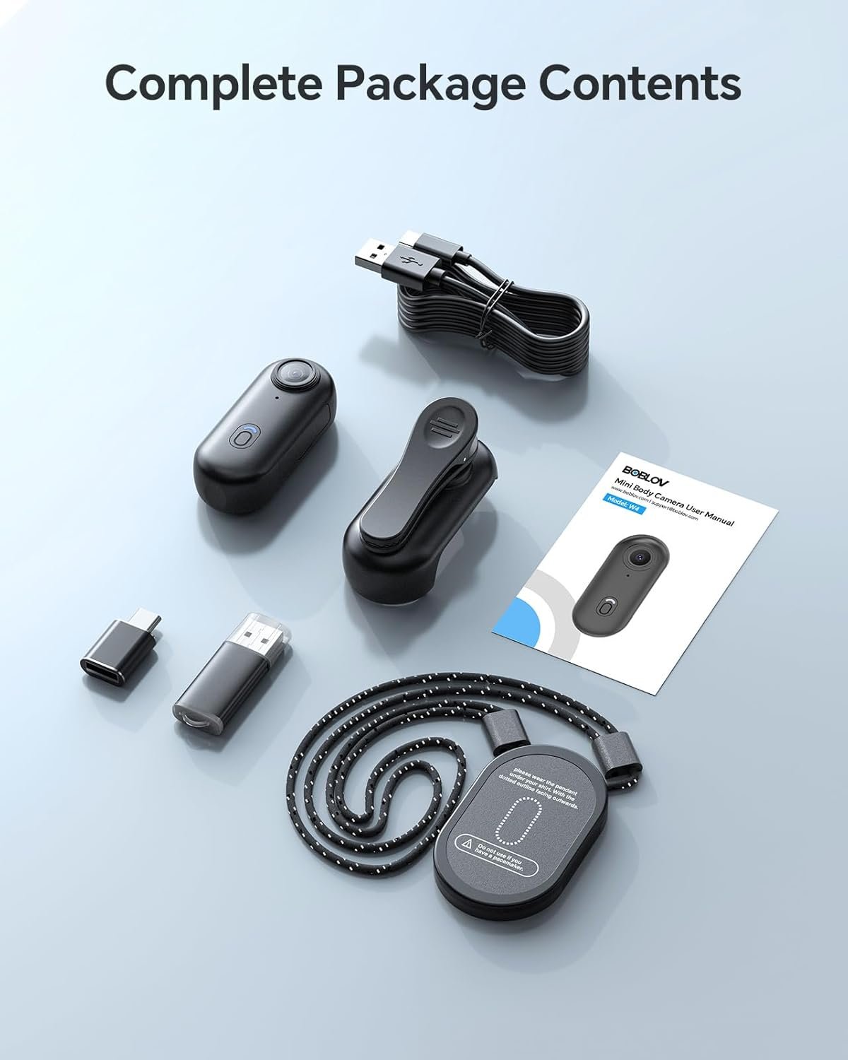 Capture Every Moment: BOBLOV W4 Mini Body Camera! - Image 9