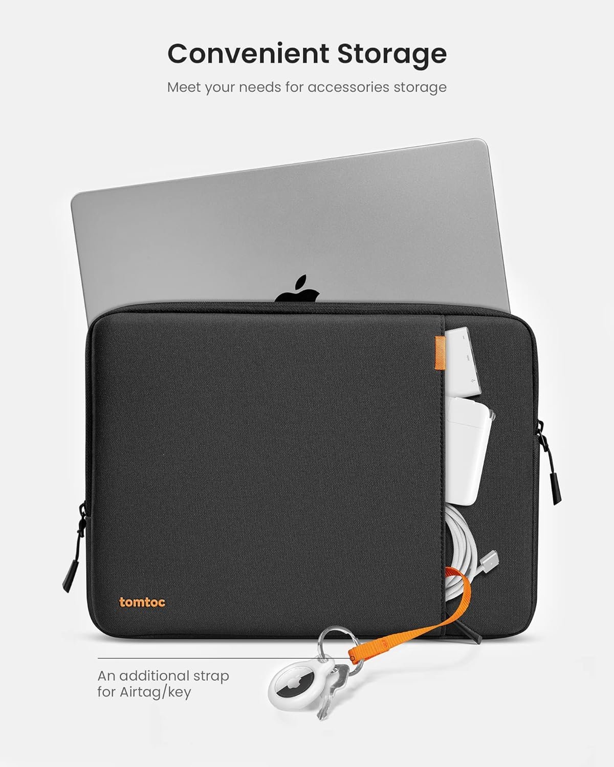 Ultimate Protection: tomtoc 360 Laptop Sleeve for 14” MacBook - Image 6