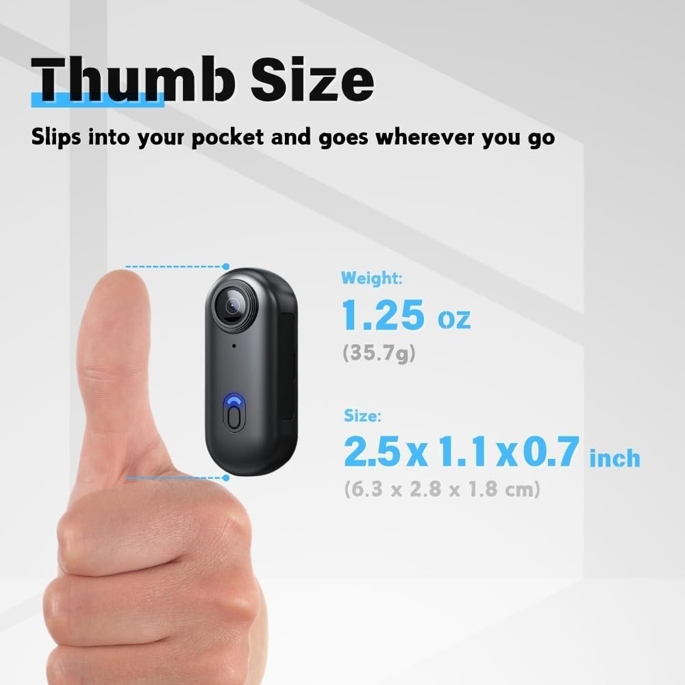 Capture Every Moment: 128G 4K Wearable Body Camera! - Image 9