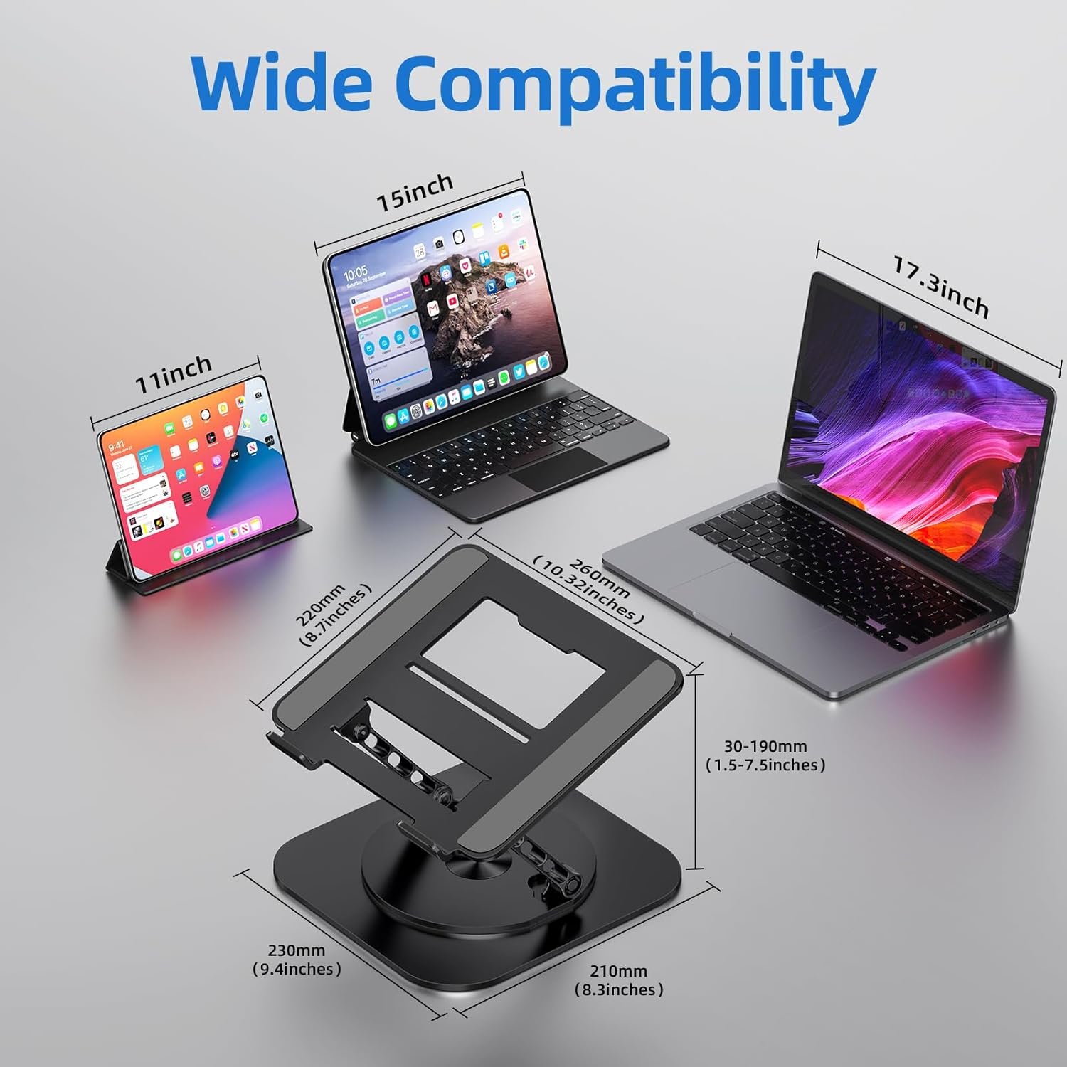 Transform Your Workspace: MCHOSE Ergonomic Laptop Stand! - Image 5