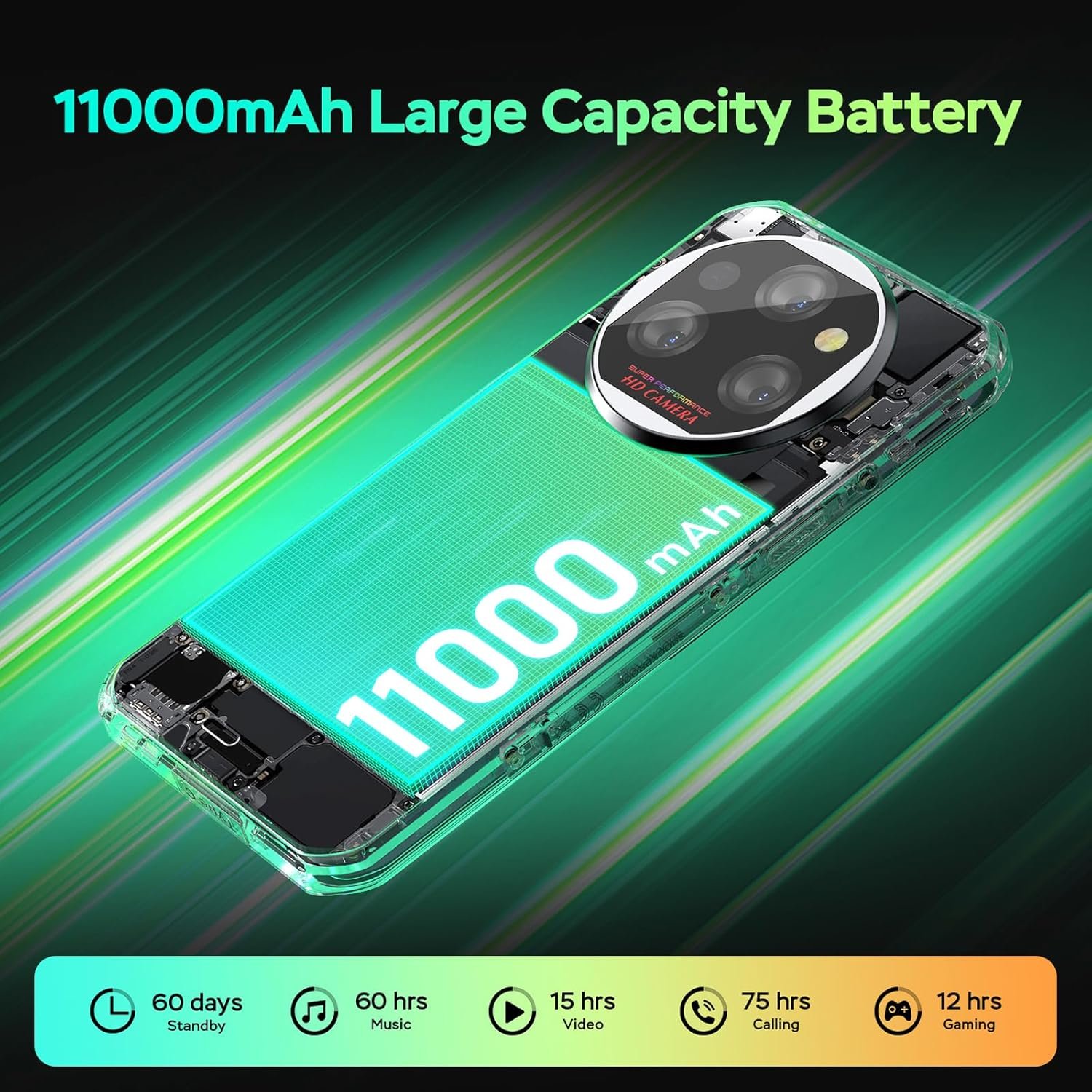 OUKITEL WP39: Ultimate 5G Rugged Phone with 11000mAh Battery! - Image 4